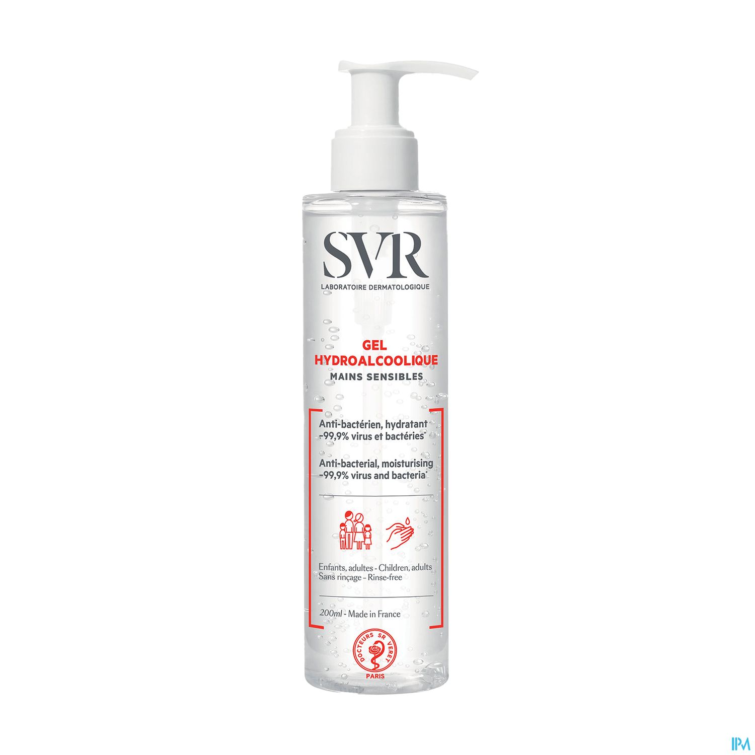 Svr Gel Hydroalcoolique 200ml