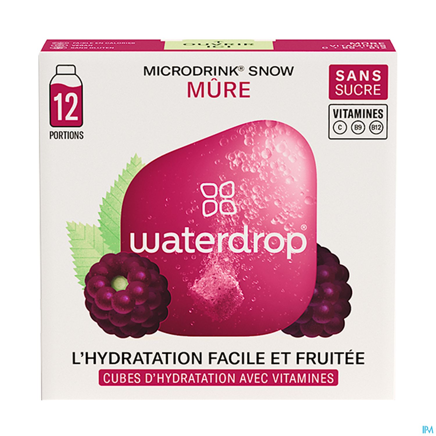 WATERDROP MICRODRINK SNOW 2GX12