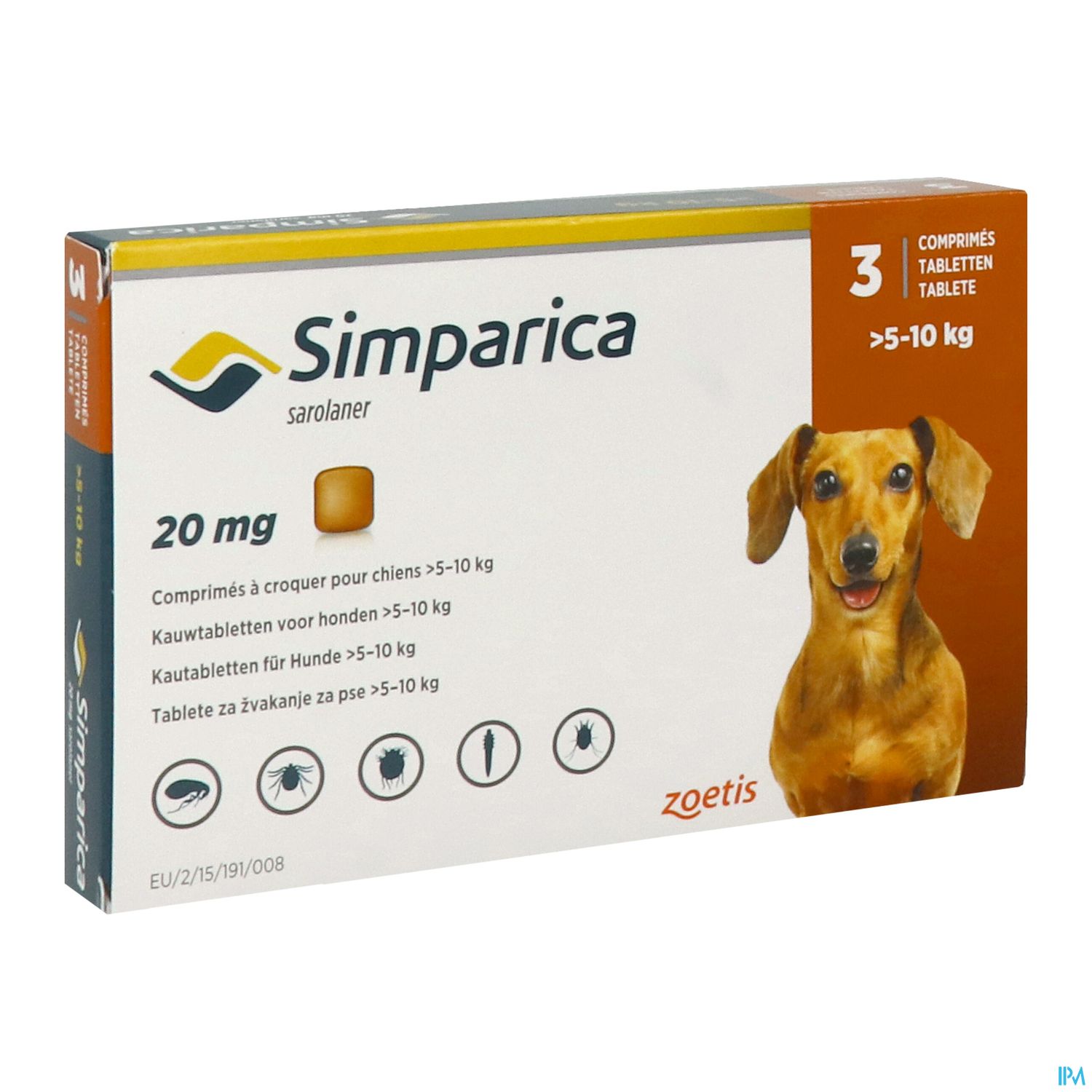 Simparica 20mg Chien Comprime A Croquer 3