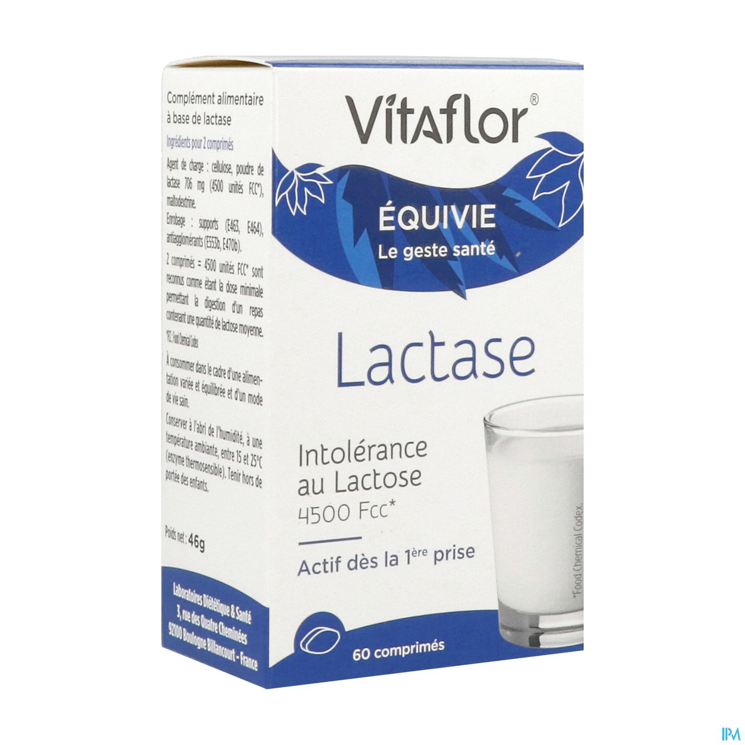 BOUILLET ENZYME LACTASE ECO CPR 60