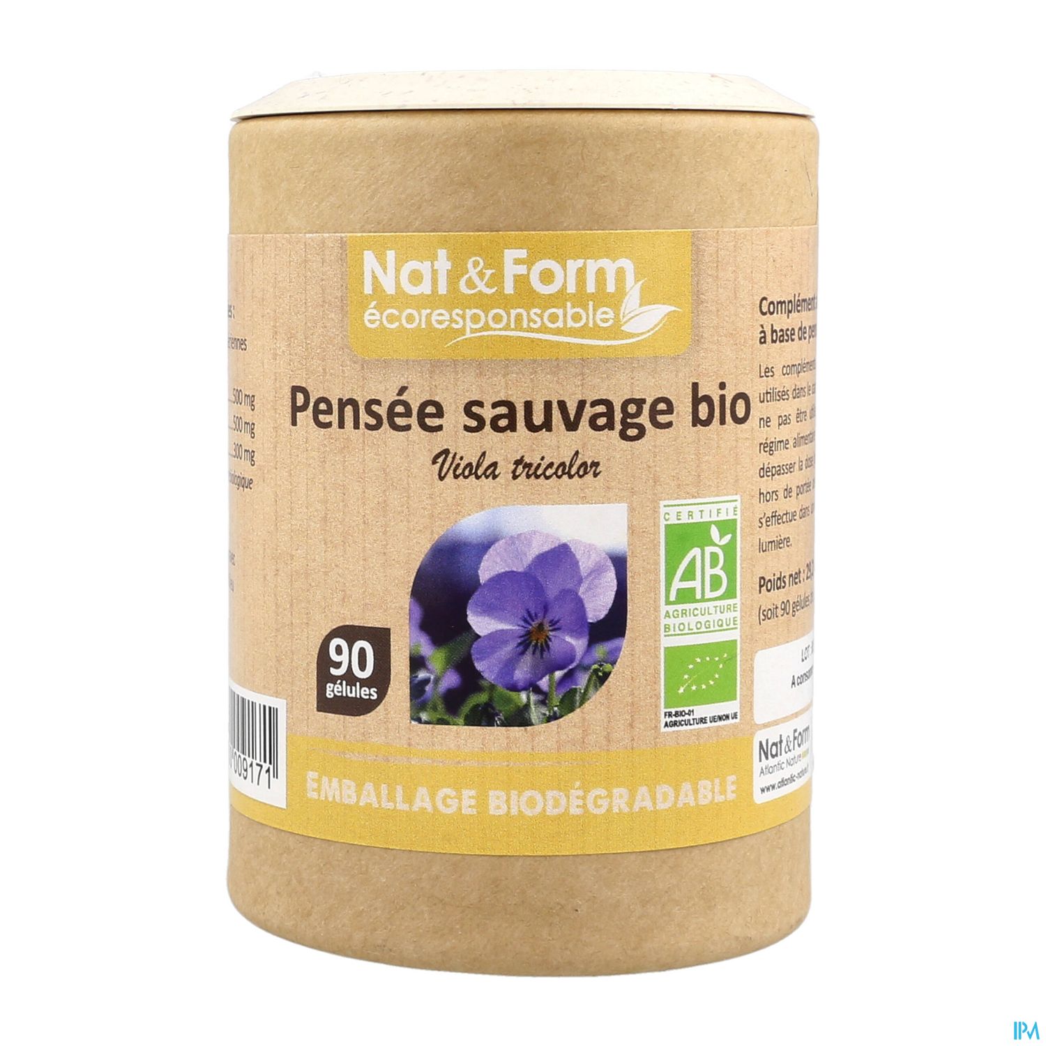 NAT&FORM ECO PENS SAUV BIO GEVEG90