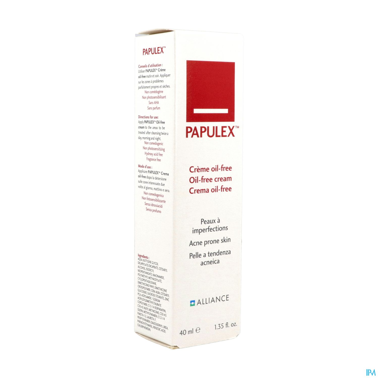 PAPULEX CR P/JEUNE TUB 40ML