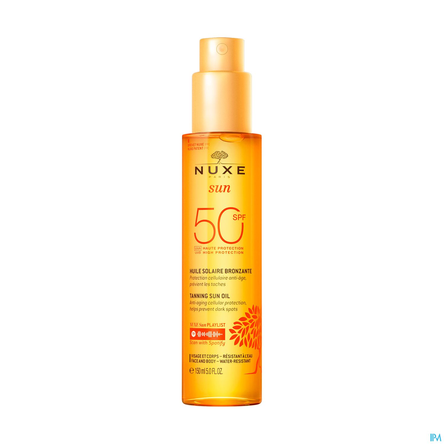 NUXE SUN HUILE SPF50 150ML