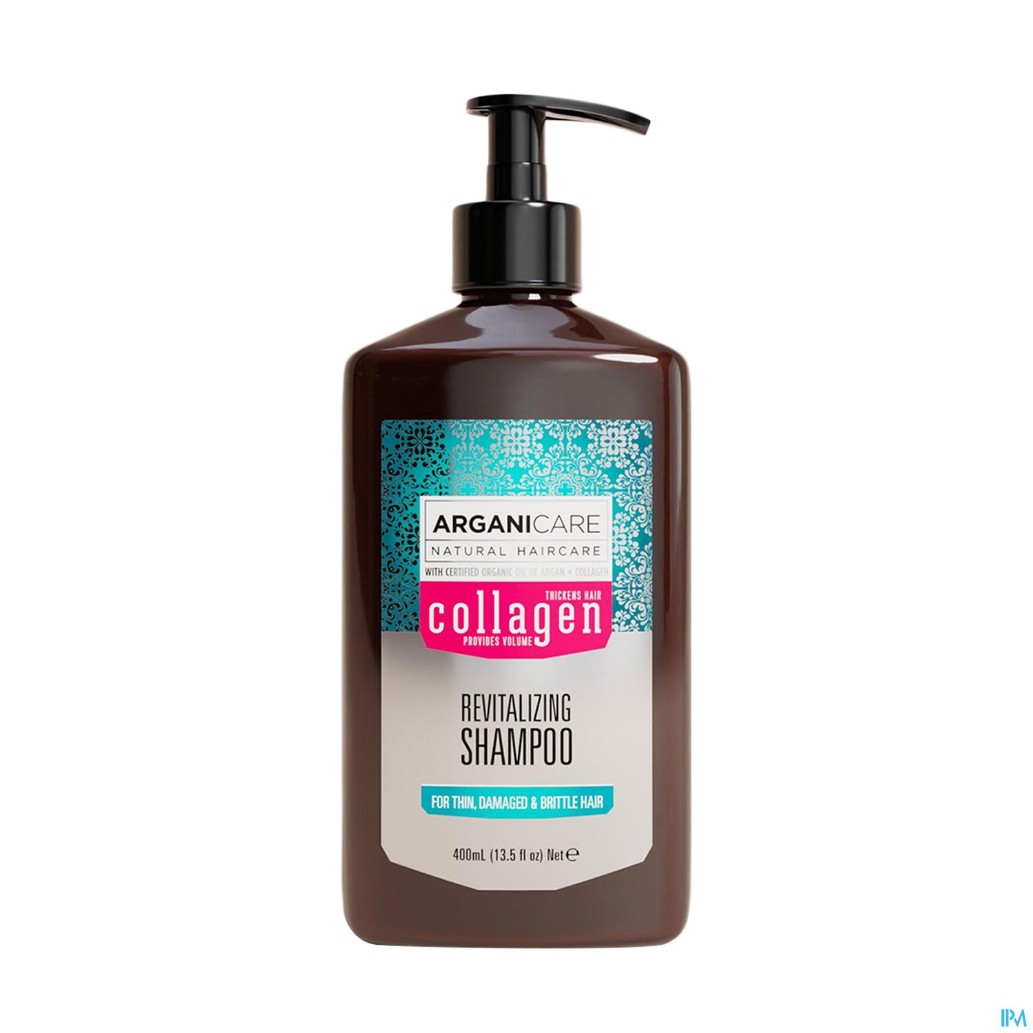 ARGANIC SH COLLAG CHEV FIN 400ML