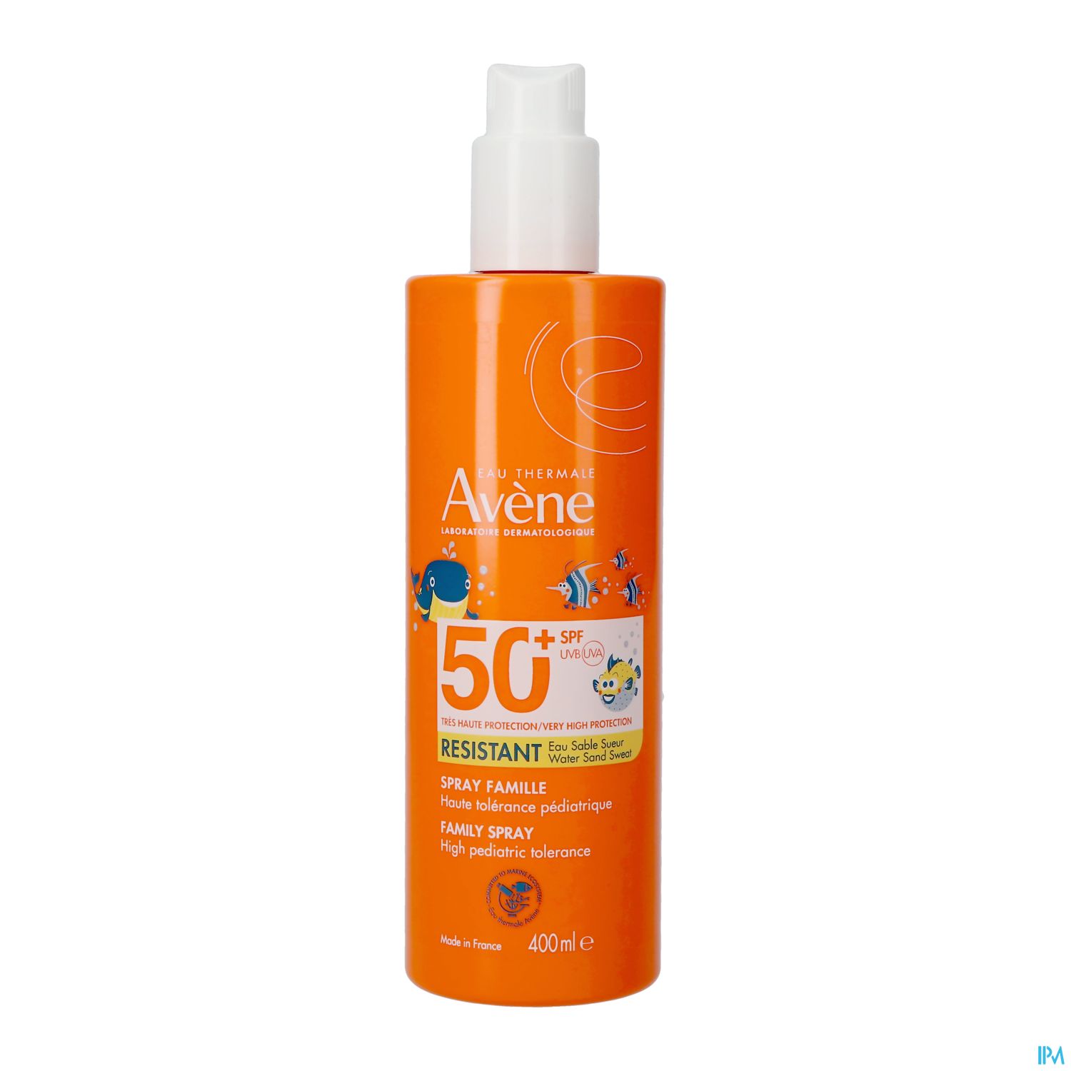 AVENE SOL SPF50+ SPR FAMILLE 400ML