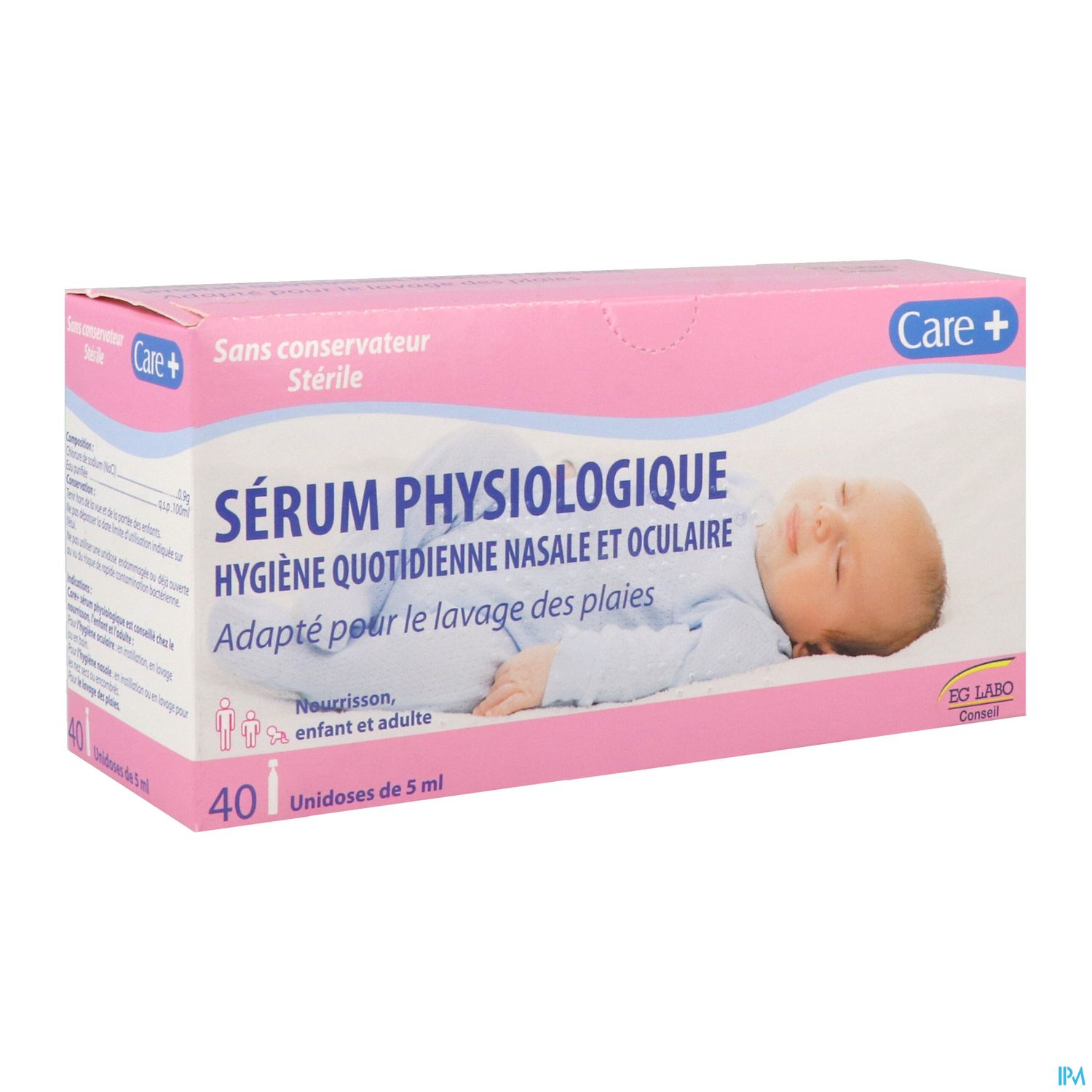 CARE+ SER PHYSIO UNID 5ML X40