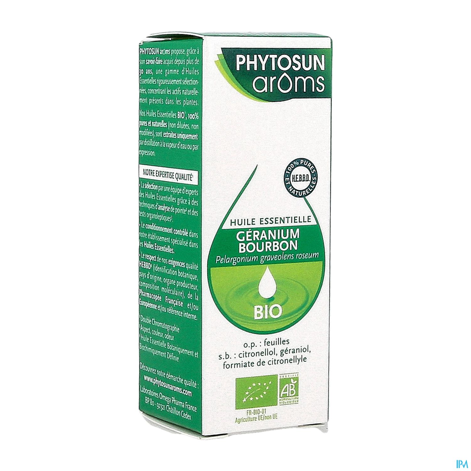 PHYTOSUNAROM GERANIUM BIO HE 10ML