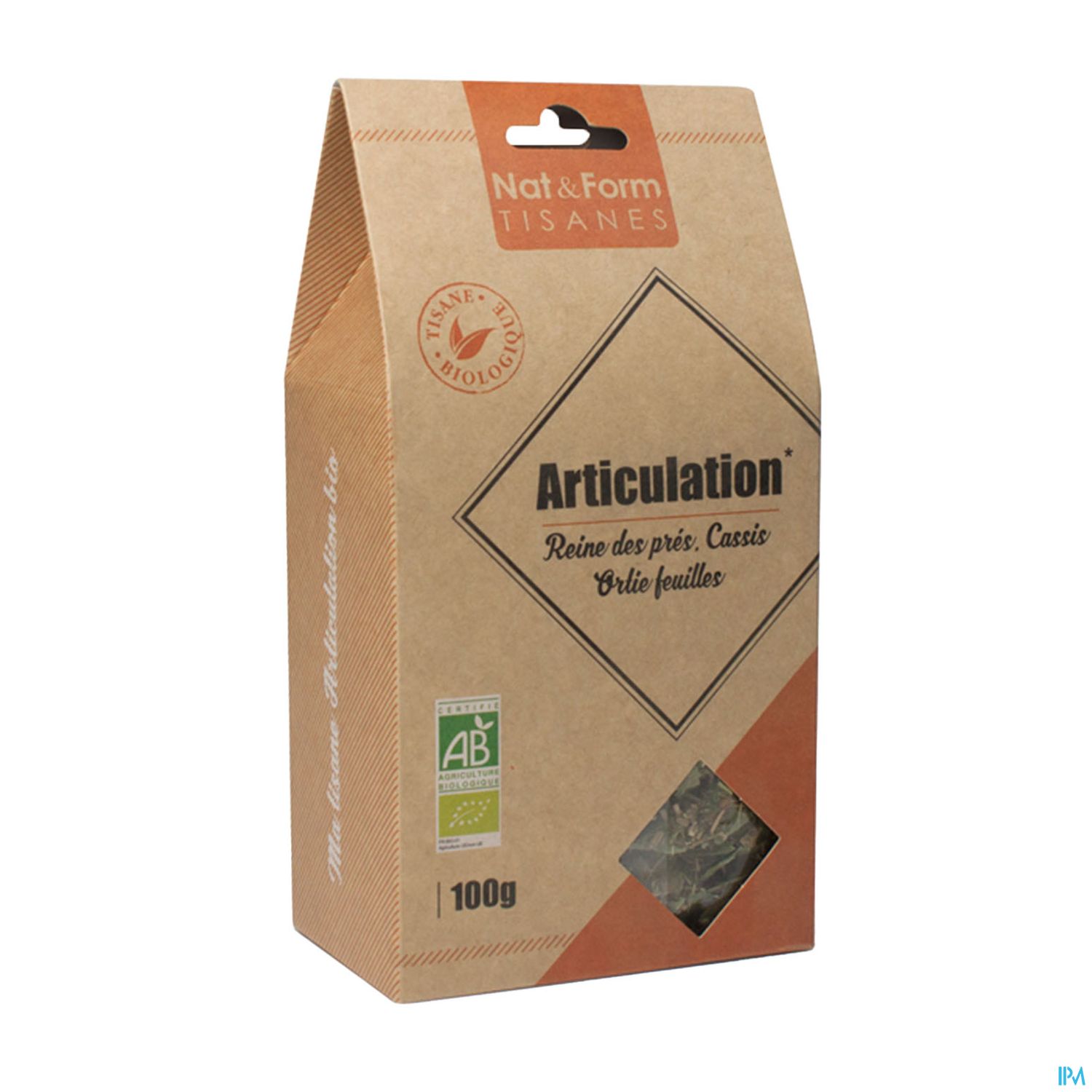 NAT&FORM TIS ARTICULATION BIO 100G