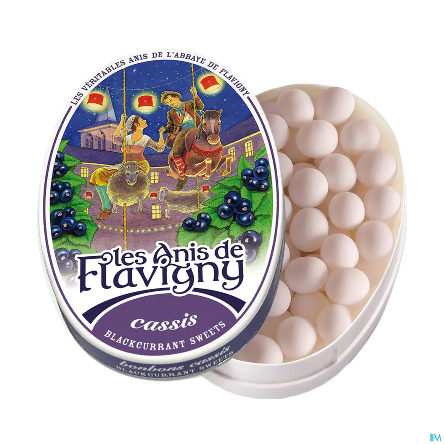 Anis Flavigny Cassis Pastille Boite 50g