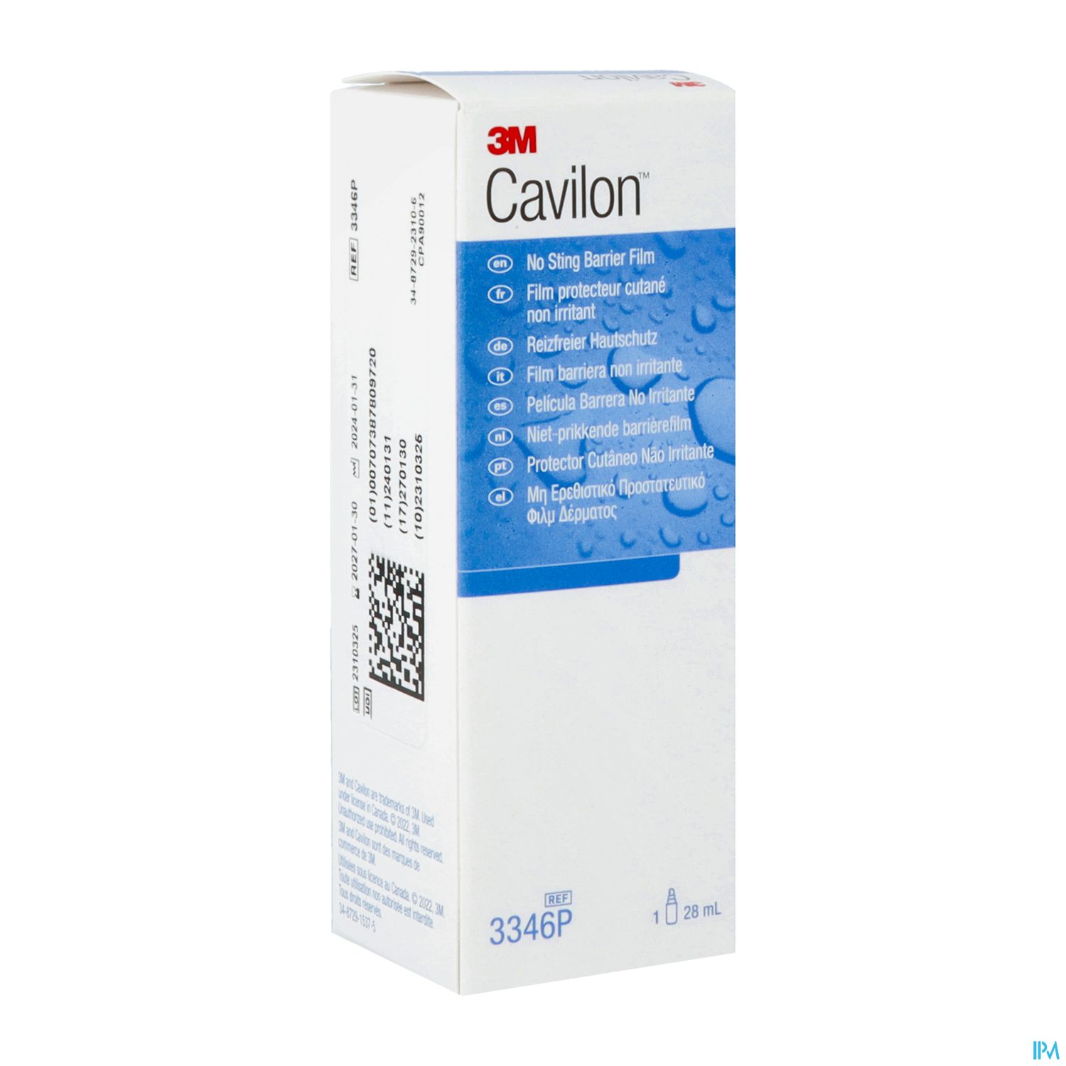 3m Cavilon Nsbf Film Protecteur Cutane Vaporisateur 28ml
