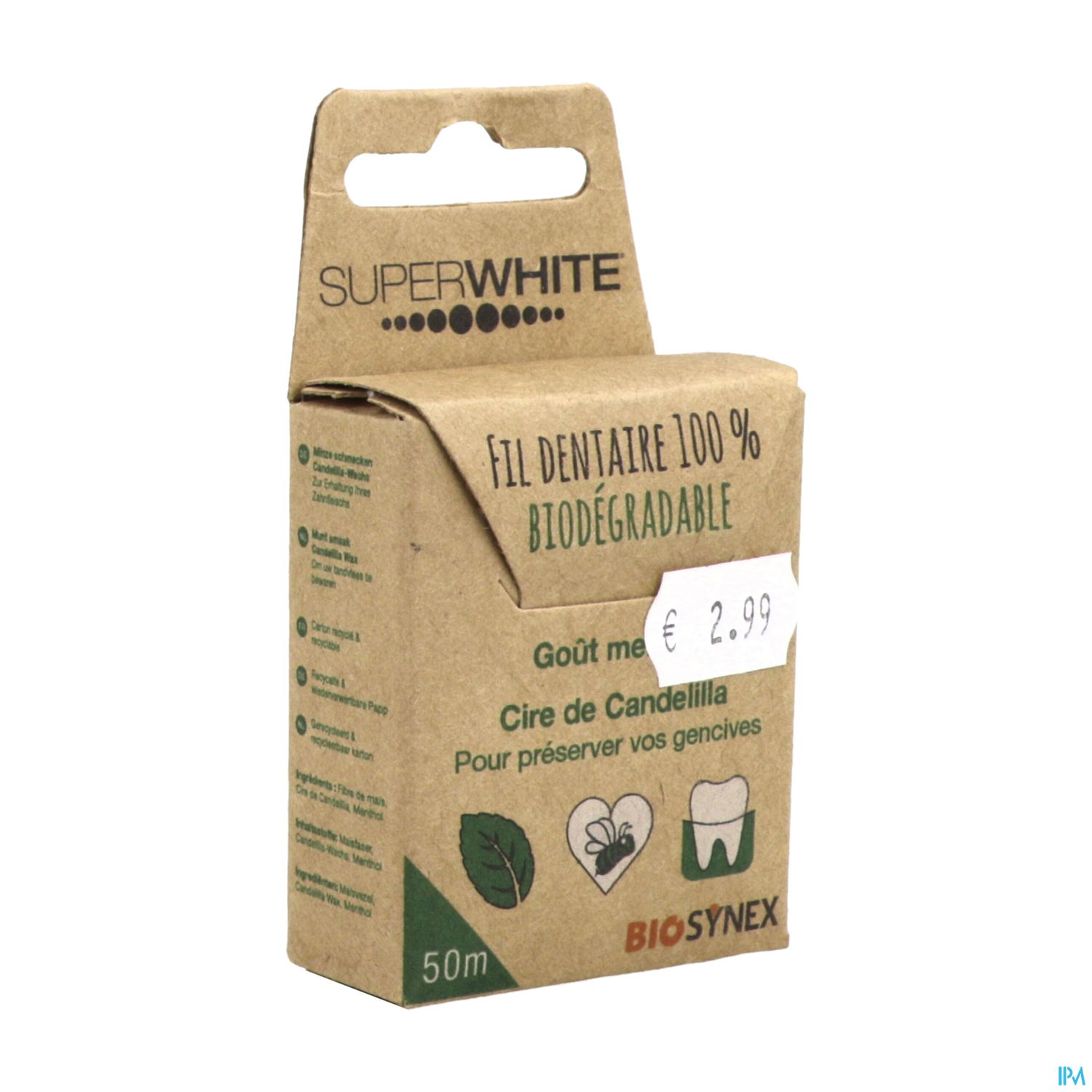 SUPERWHITE INTERD FIL DENT BIO 50M