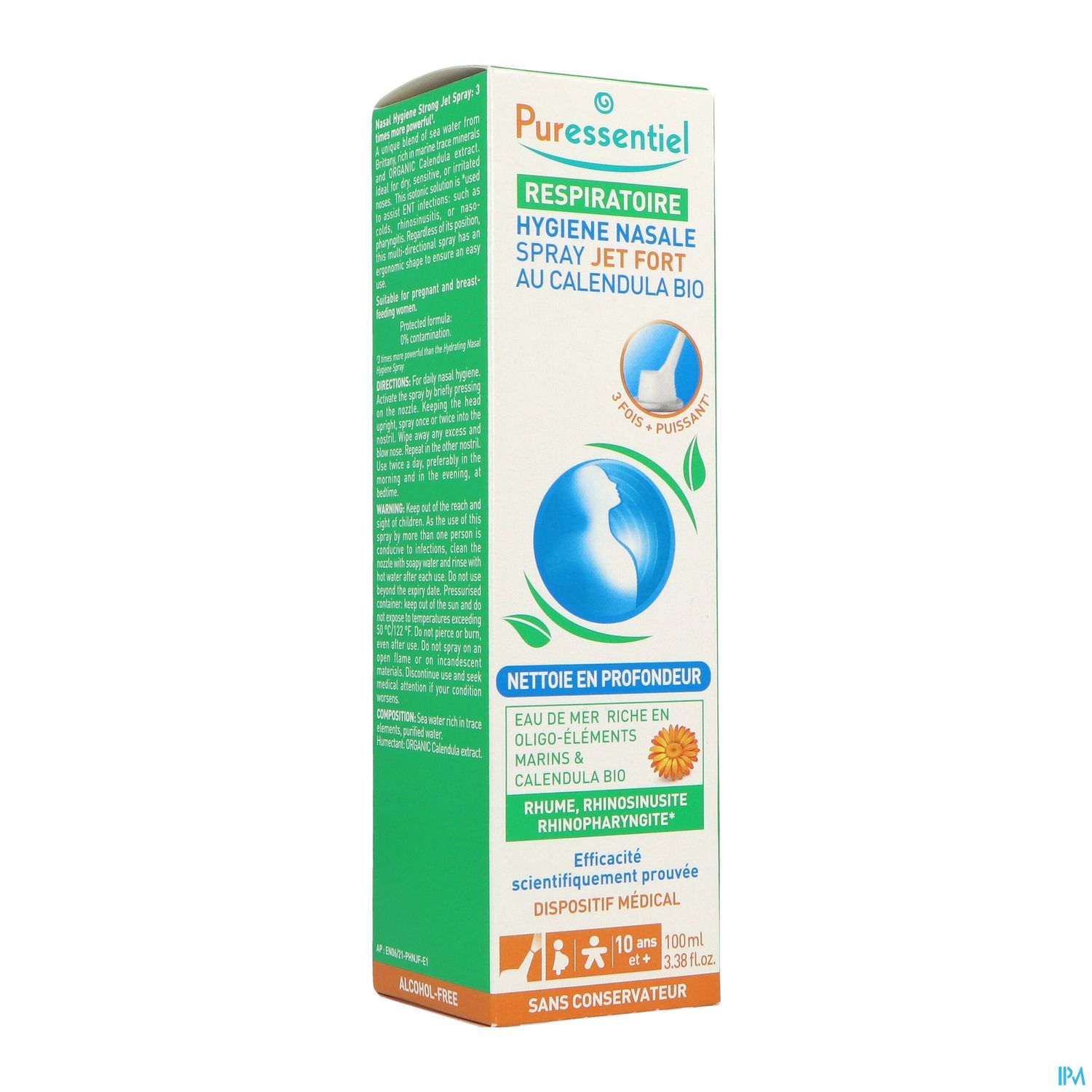 PURESSENTIEL HYG NAS JET FORT100ML