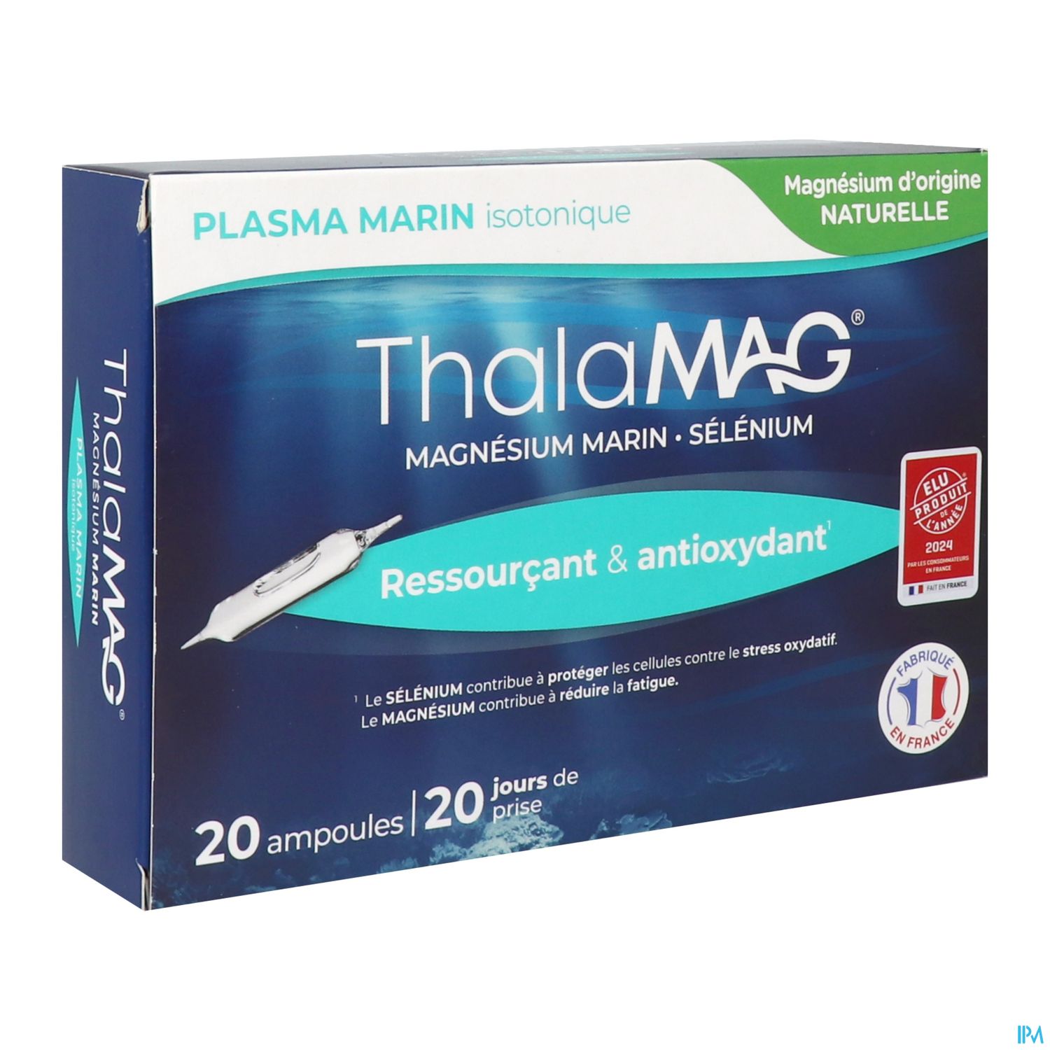 Thalamag Plasma Marin Boite De 20 Ampoules