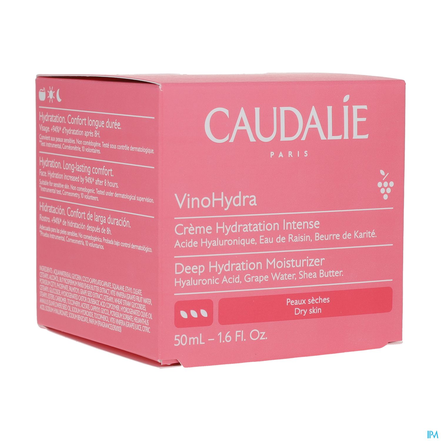 CAUDALIE VINOHYDRA CR HYDR SOS50ML
