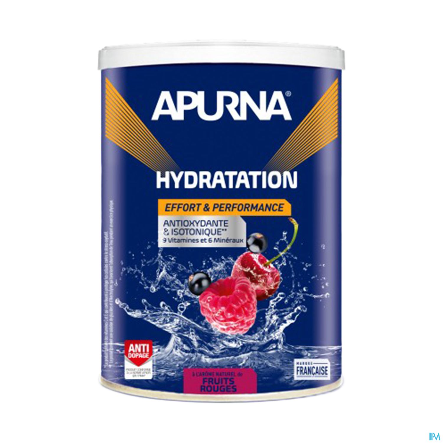 Apurna Boisson Hydratation Fruits Rouges Poudre 500g