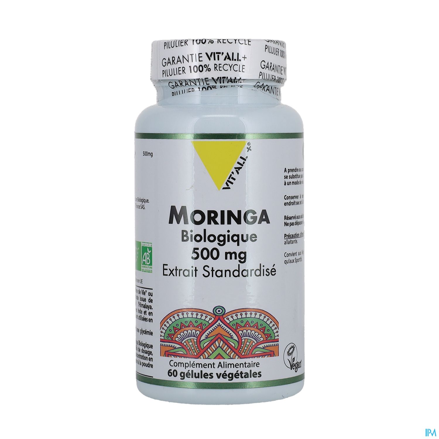 VITALL+ MORINGA BIO 500MG GELU60