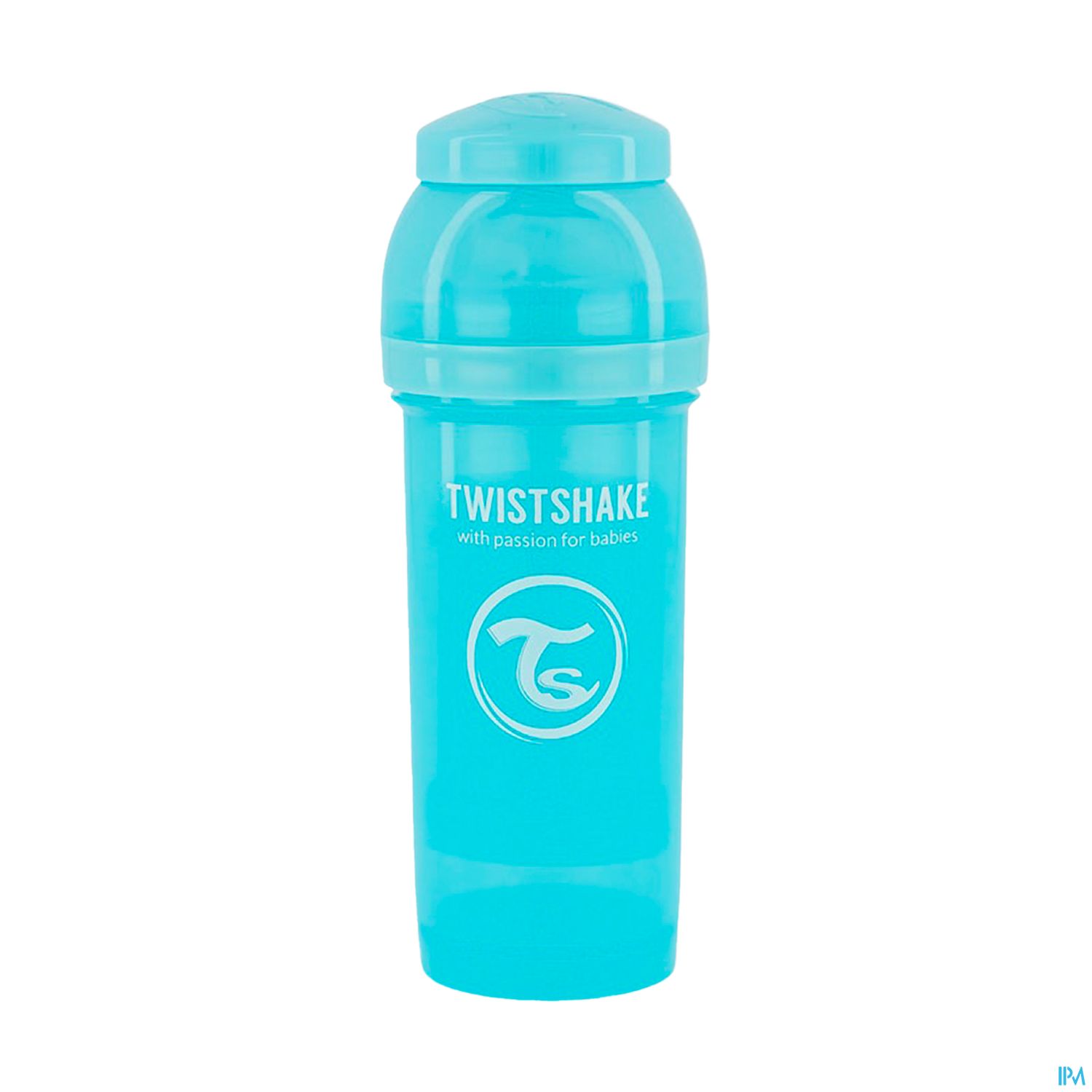 TWISTSHAKE BIB 260ML BLEU PAST 2M+