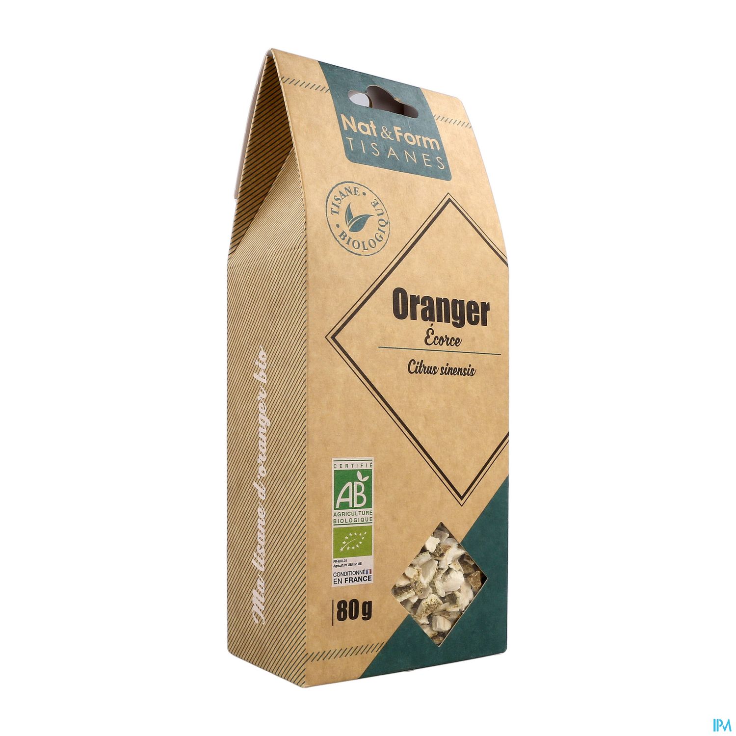 NAT&FORM TIS ORANGER BIO 80G