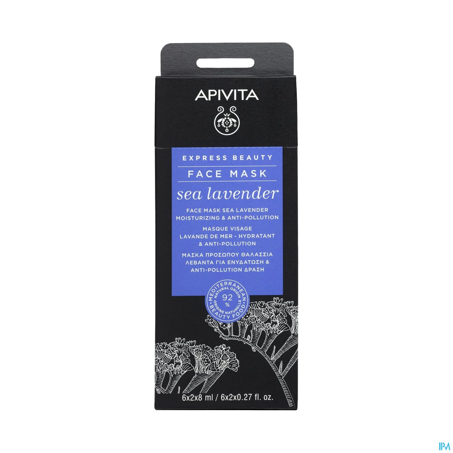 APIVITA MASQ EXPRESS LAVAND MER X2