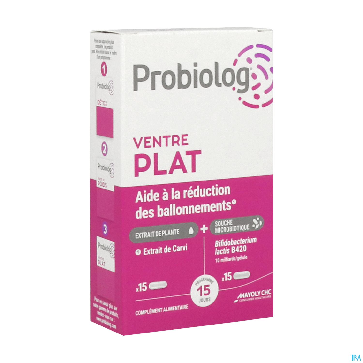 PROBIOLOG VENTR PLAT GELU15+15