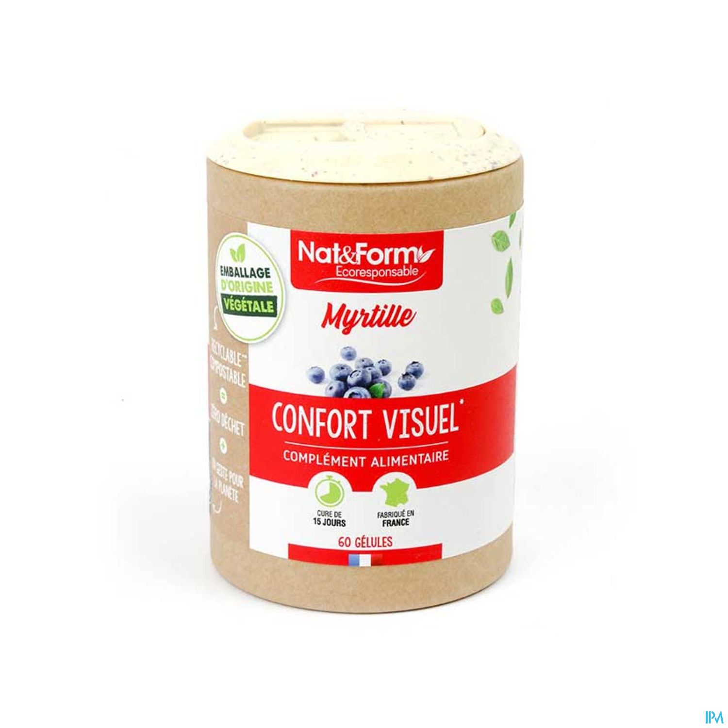 Nat Et Form Ecoresponsable Myrtille Gelule 60