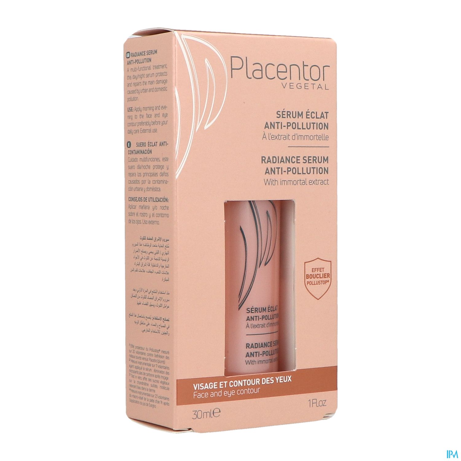 PLACENTOR SERUM ECLAT A/POLLUT30ML