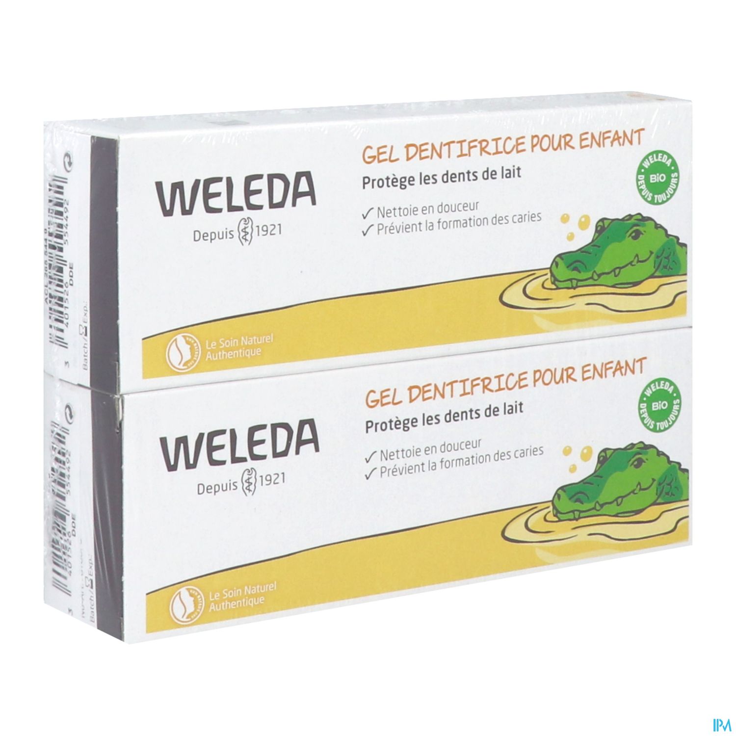 WELEDA GEL DENT ENF TUB 50MLX2
