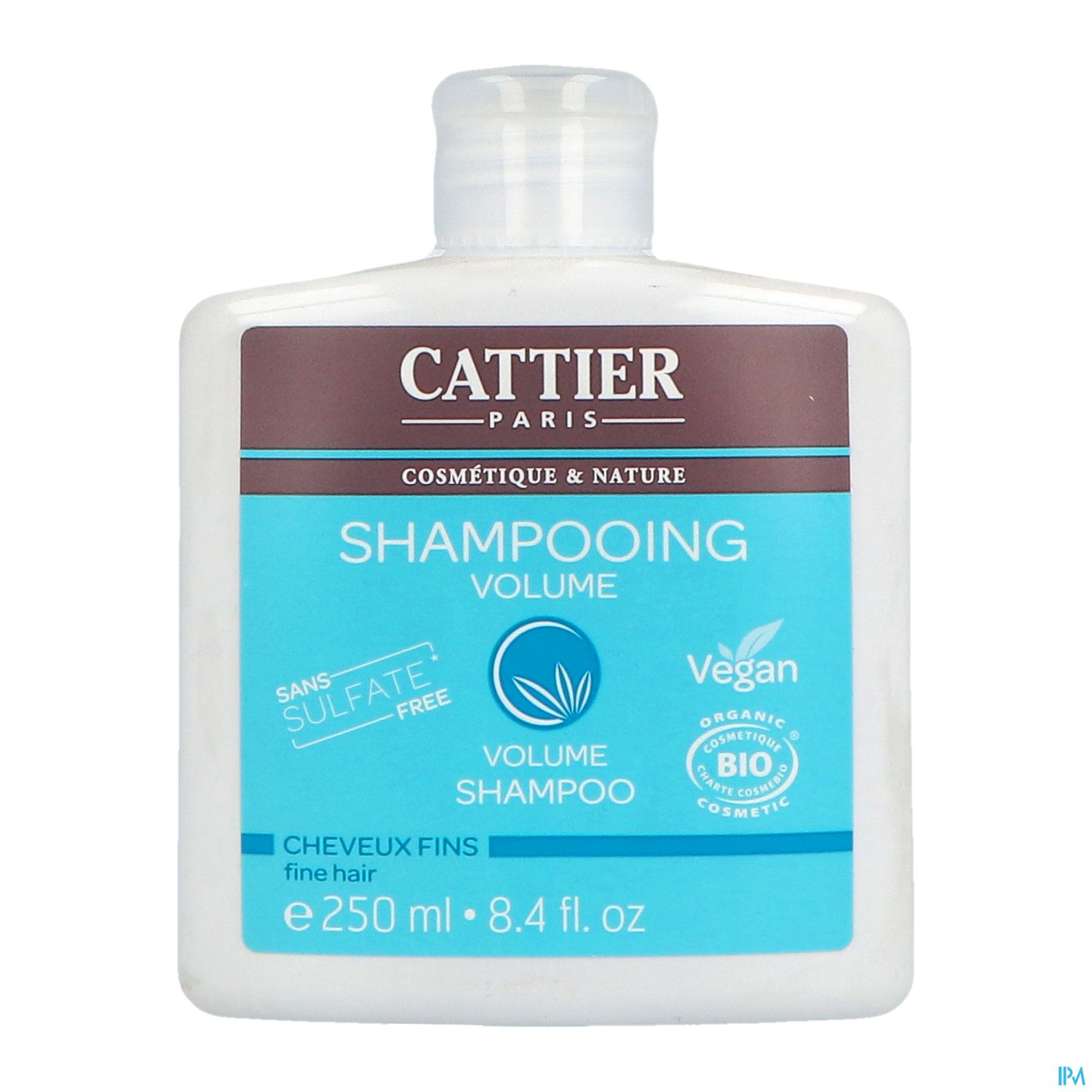 CATTIER SH S/SULF VOLUM 250ML