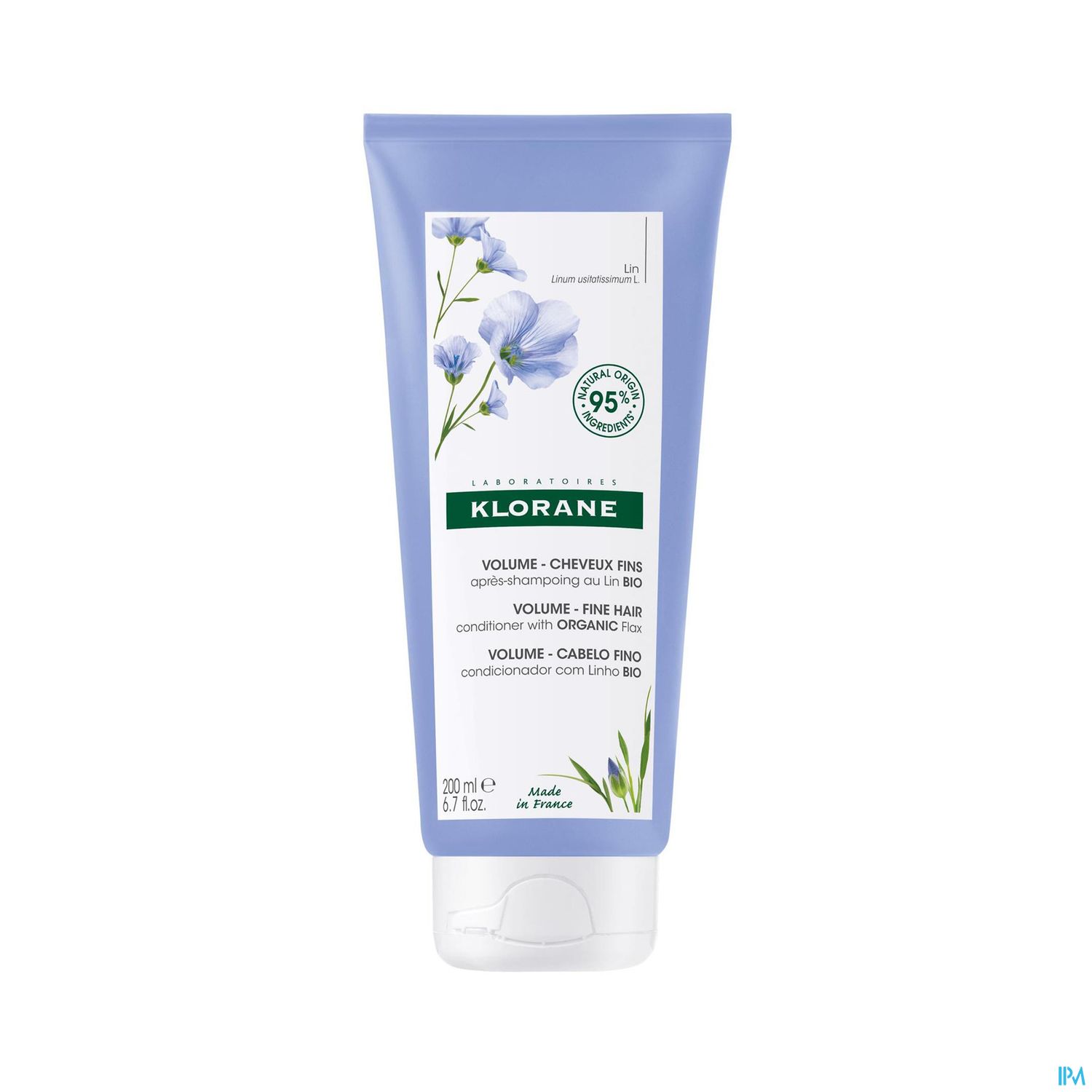 KLORANE AP/SH BAUME LIN BIO 200ML