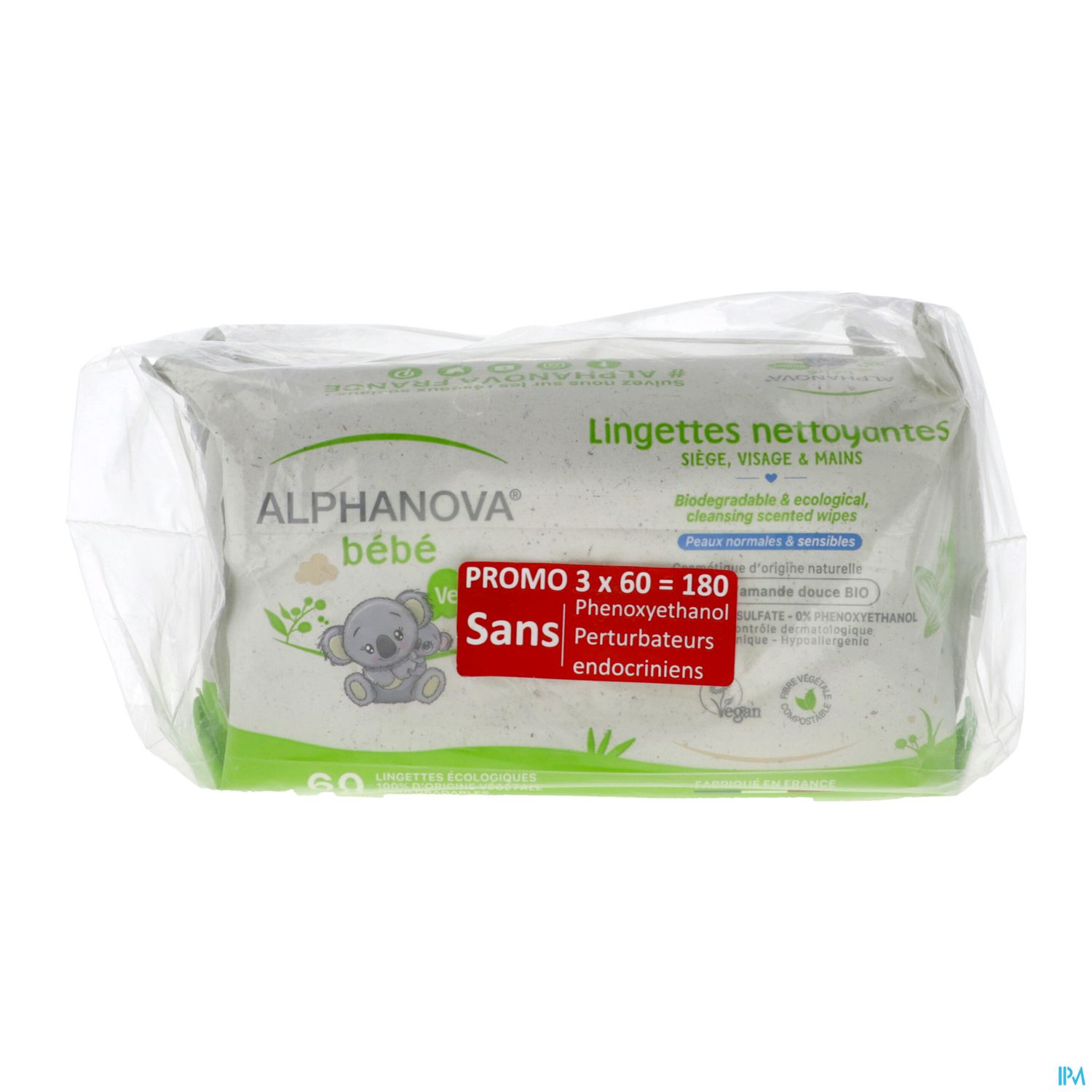 ALPHANOVA LINGET BIODEGRADABL 72X3