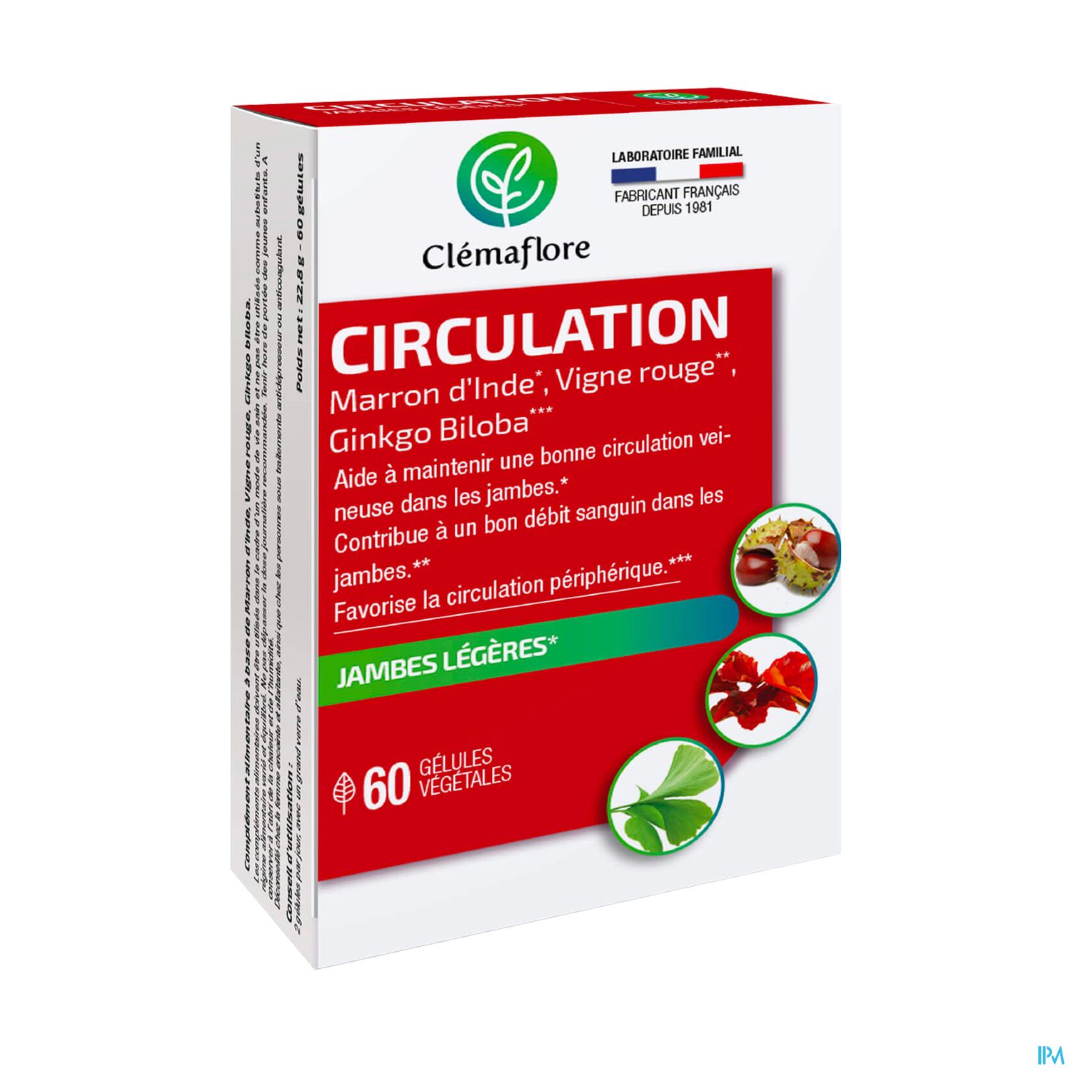 CLEMAFLORE CIRCULATION GELUL 60