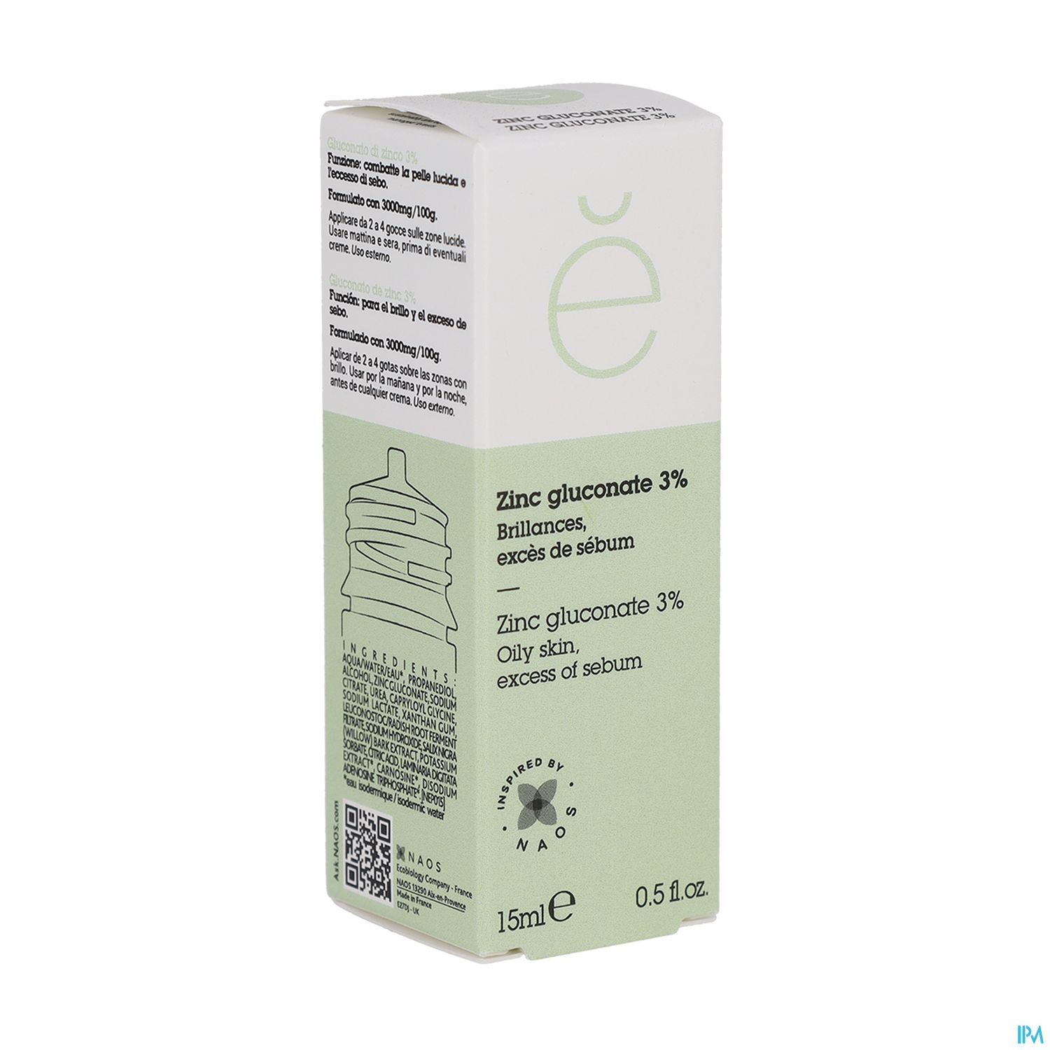 ETAT PUR A20 ZINC GLUCONATE 15ML