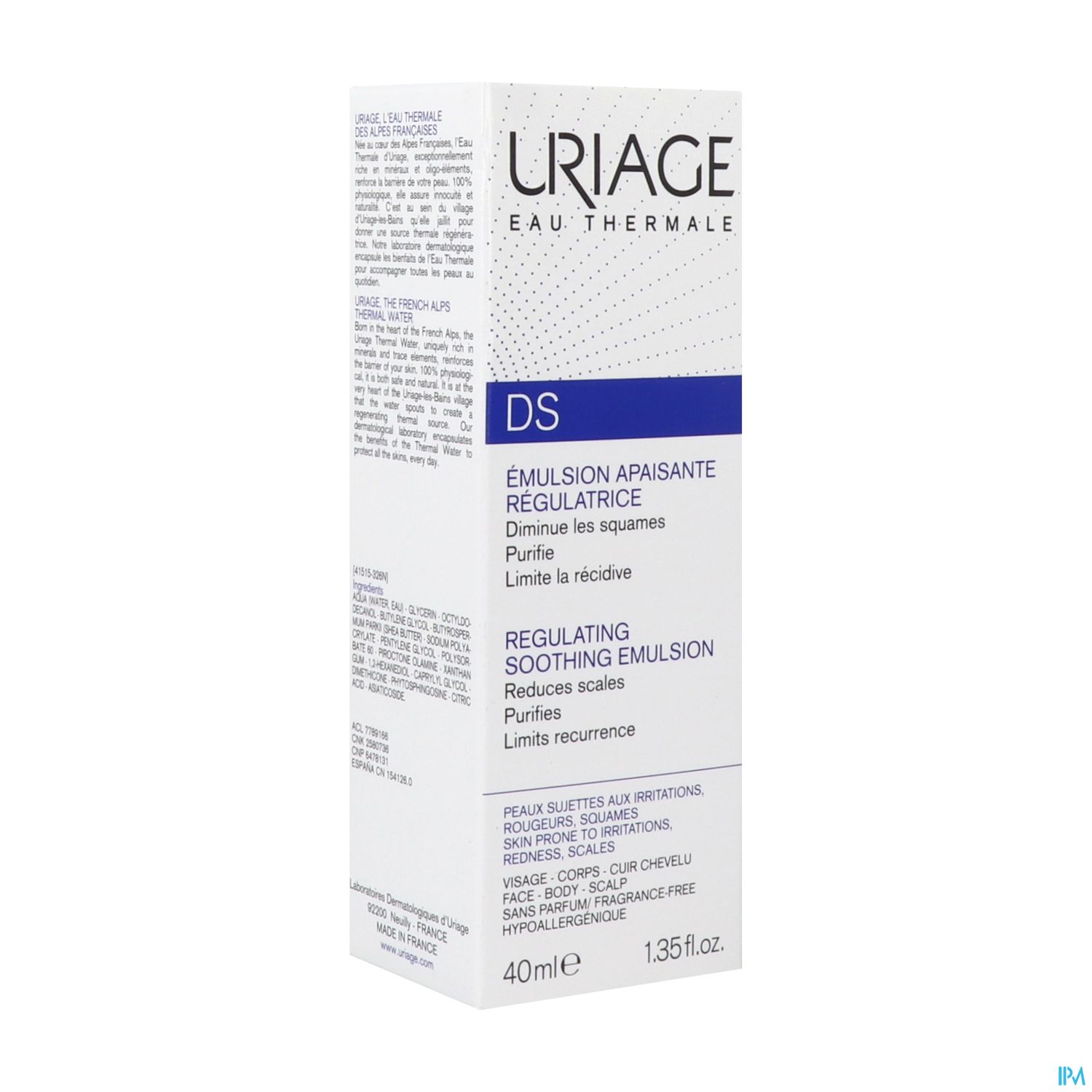 URIAGE DS EMULSION 40ML
