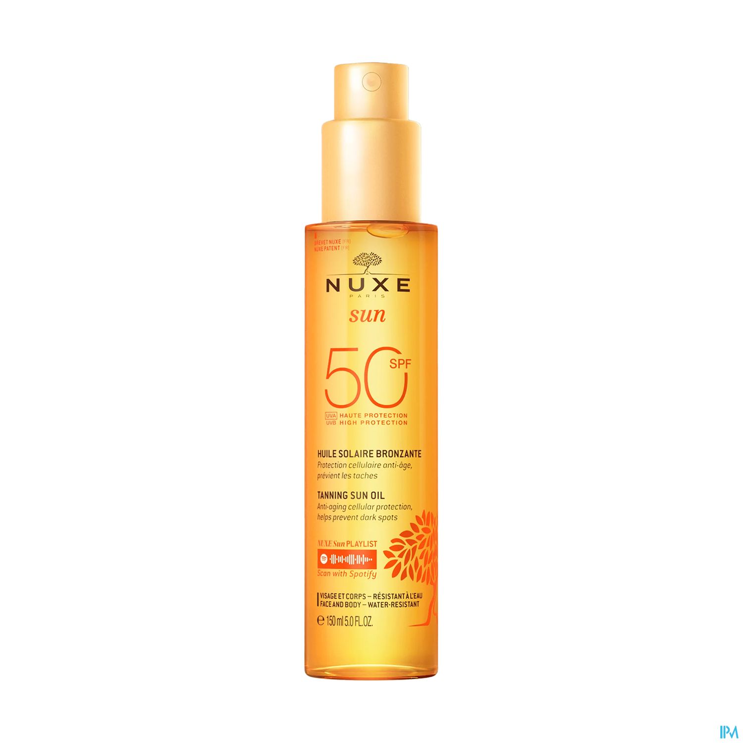 NUXE SUN HLE SOL OR SPF50 150ML