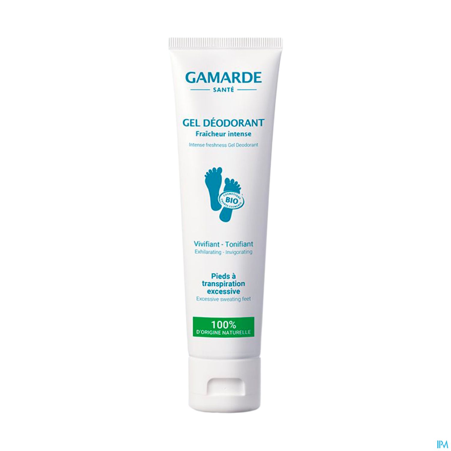 Gamarde Gel Deodorant Fraicheur Intense Bio 100g