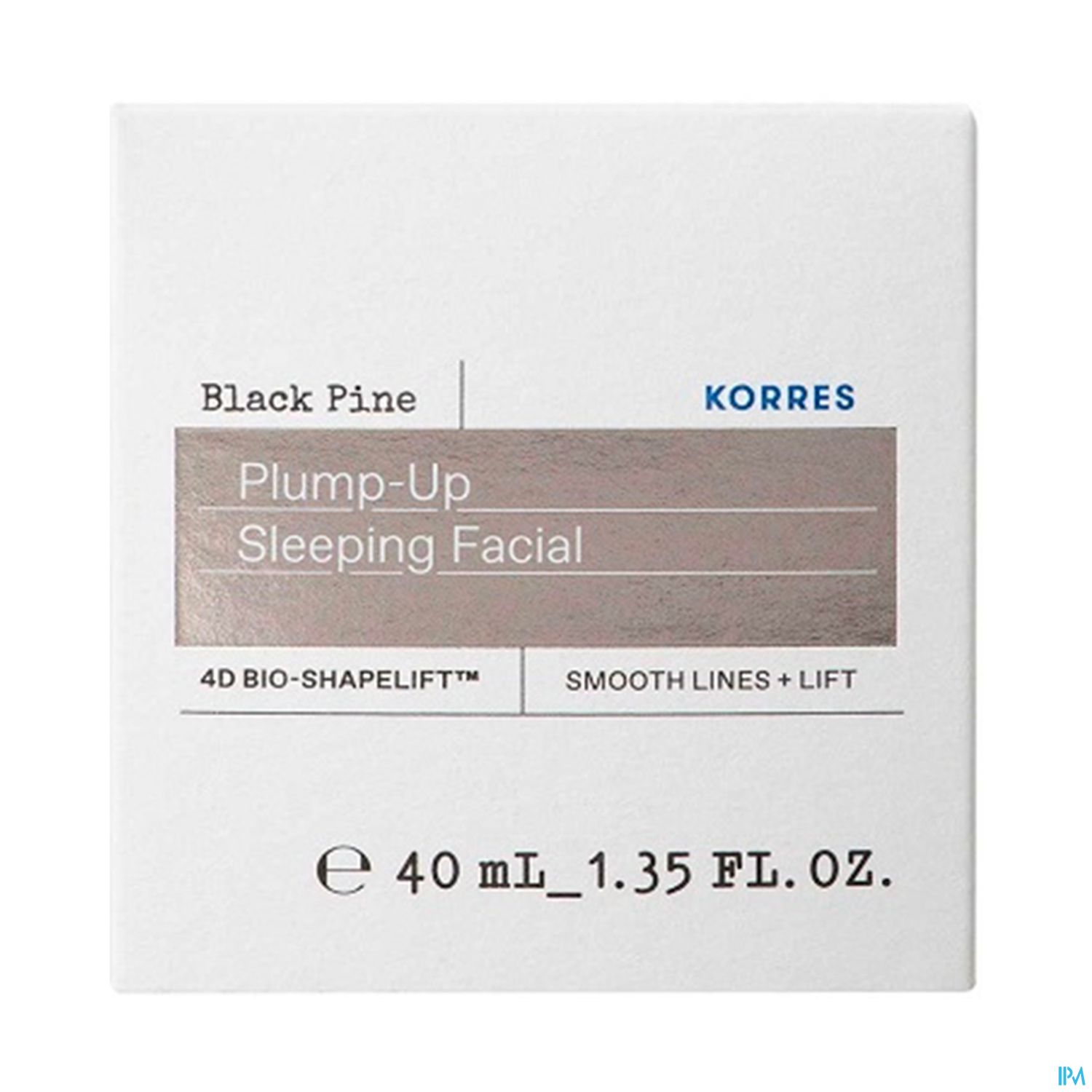 KORRES PIN NOIR 4D CR NUIT 40ML
