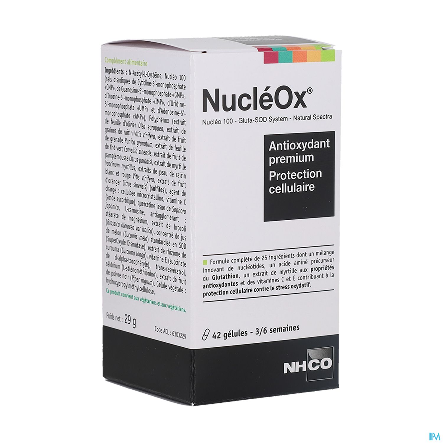 Nhco Nucleox Antioxydant Premium Gelule 42