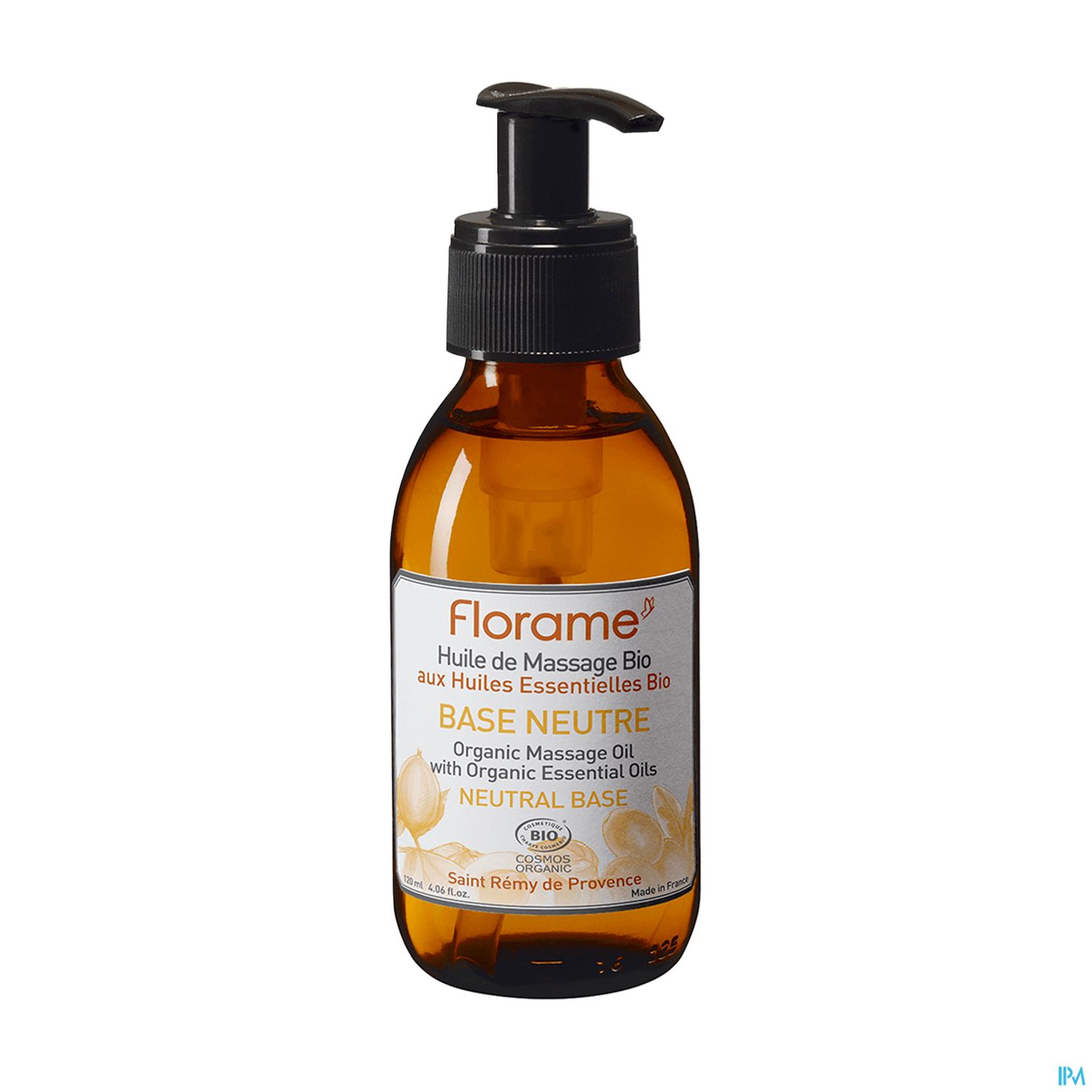 Florame Huile De Massage Base Neutre Bio 120ml