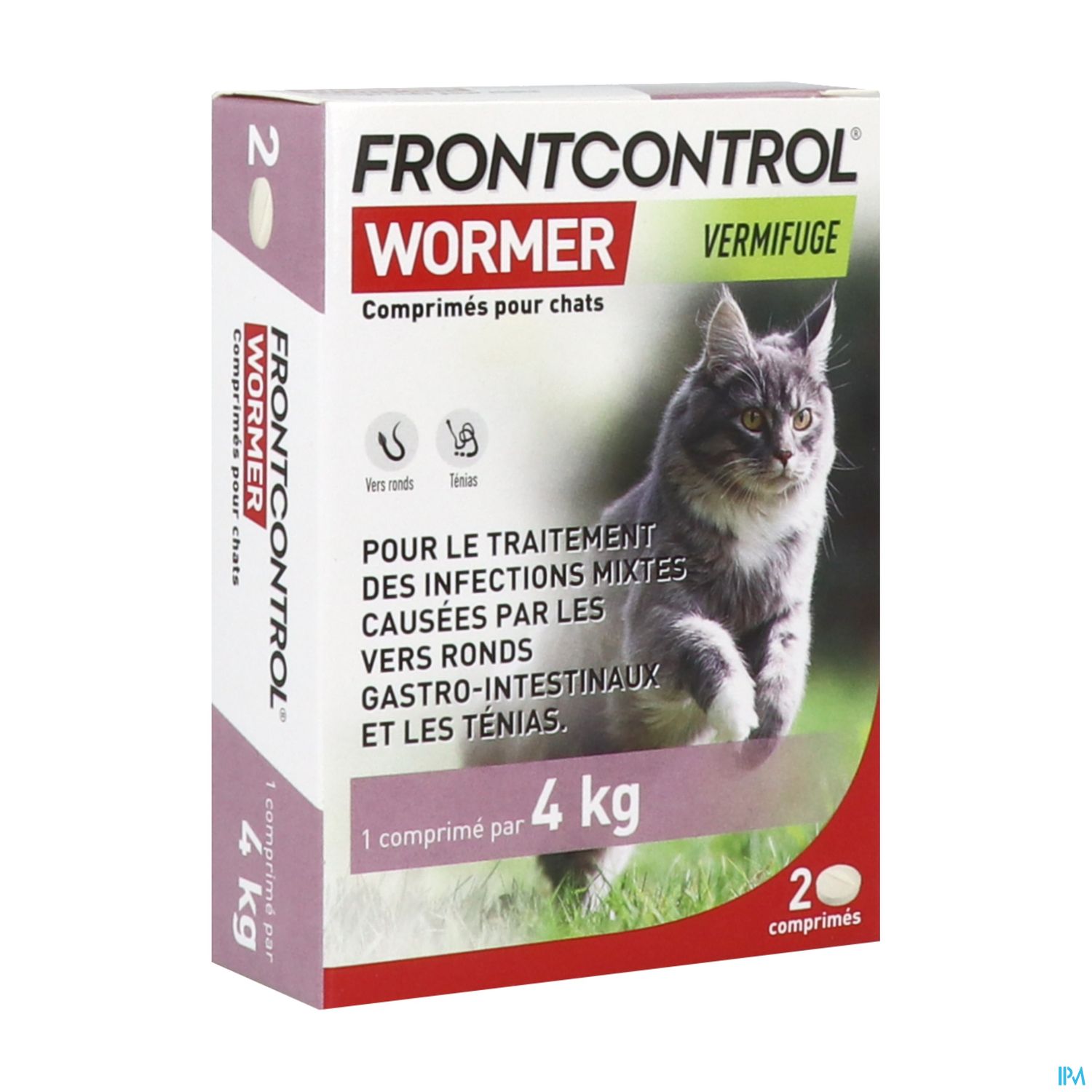 Frontline Frontcontrol Wormer Chat Comprime Secable 2