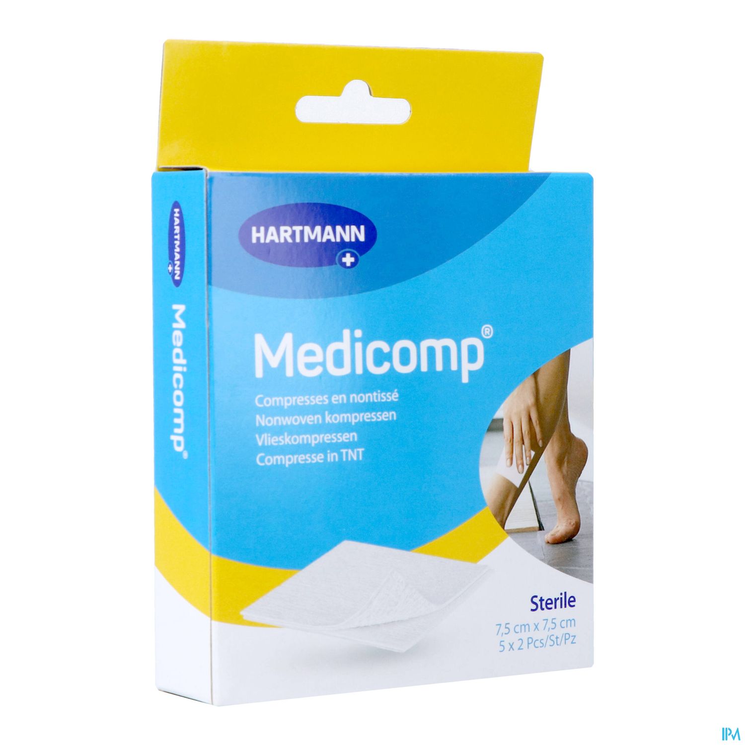 COMP MEDICOMP 7,5X7,5 SACH 2X5