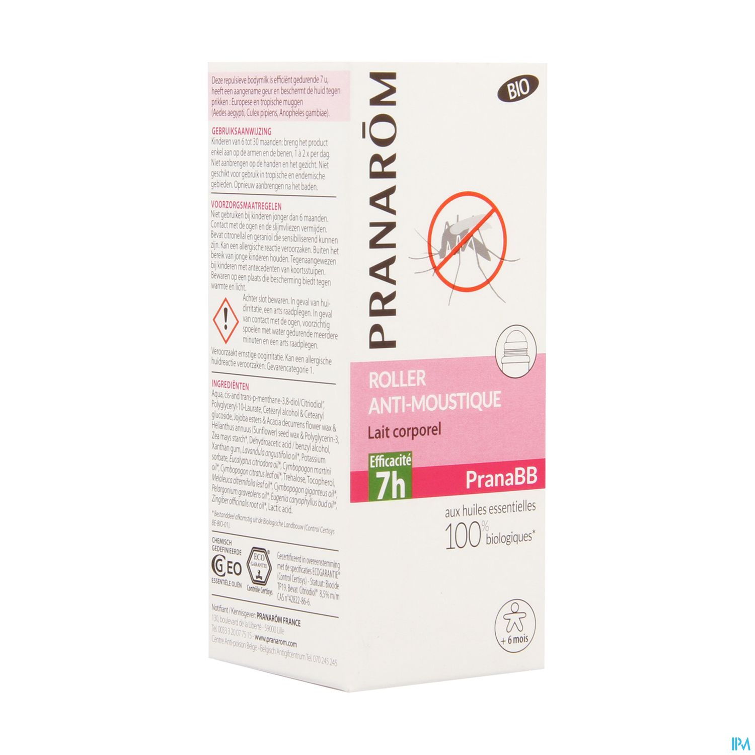 PRANAROM PRANABB A/MOUST ROL30ML