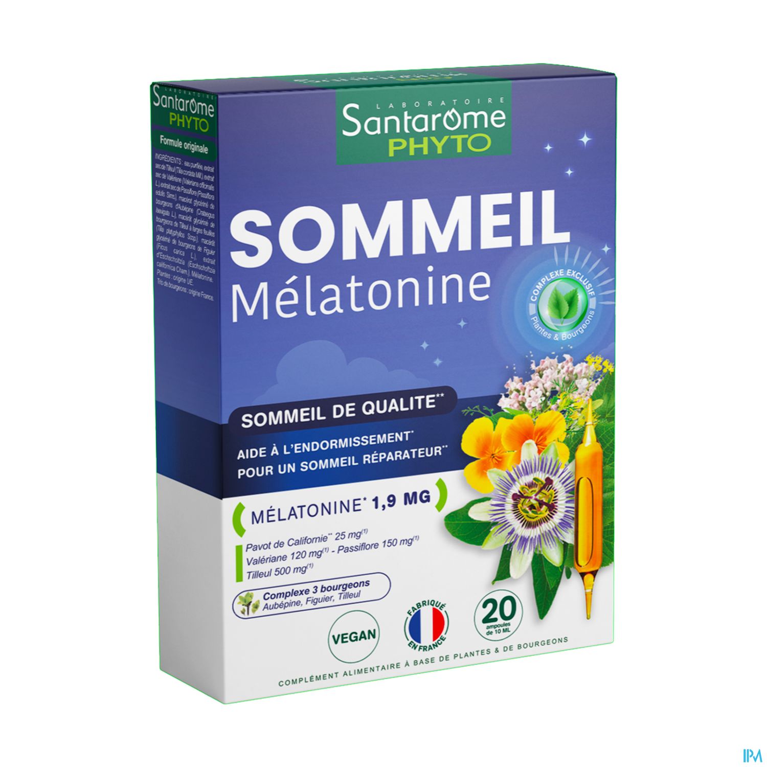 SANTAROME SOMMEIL 8H AMP10ML X20