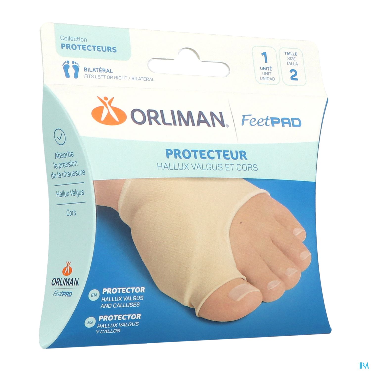PROTEC OIGN/COR HAL/VALG FEETPAD L
