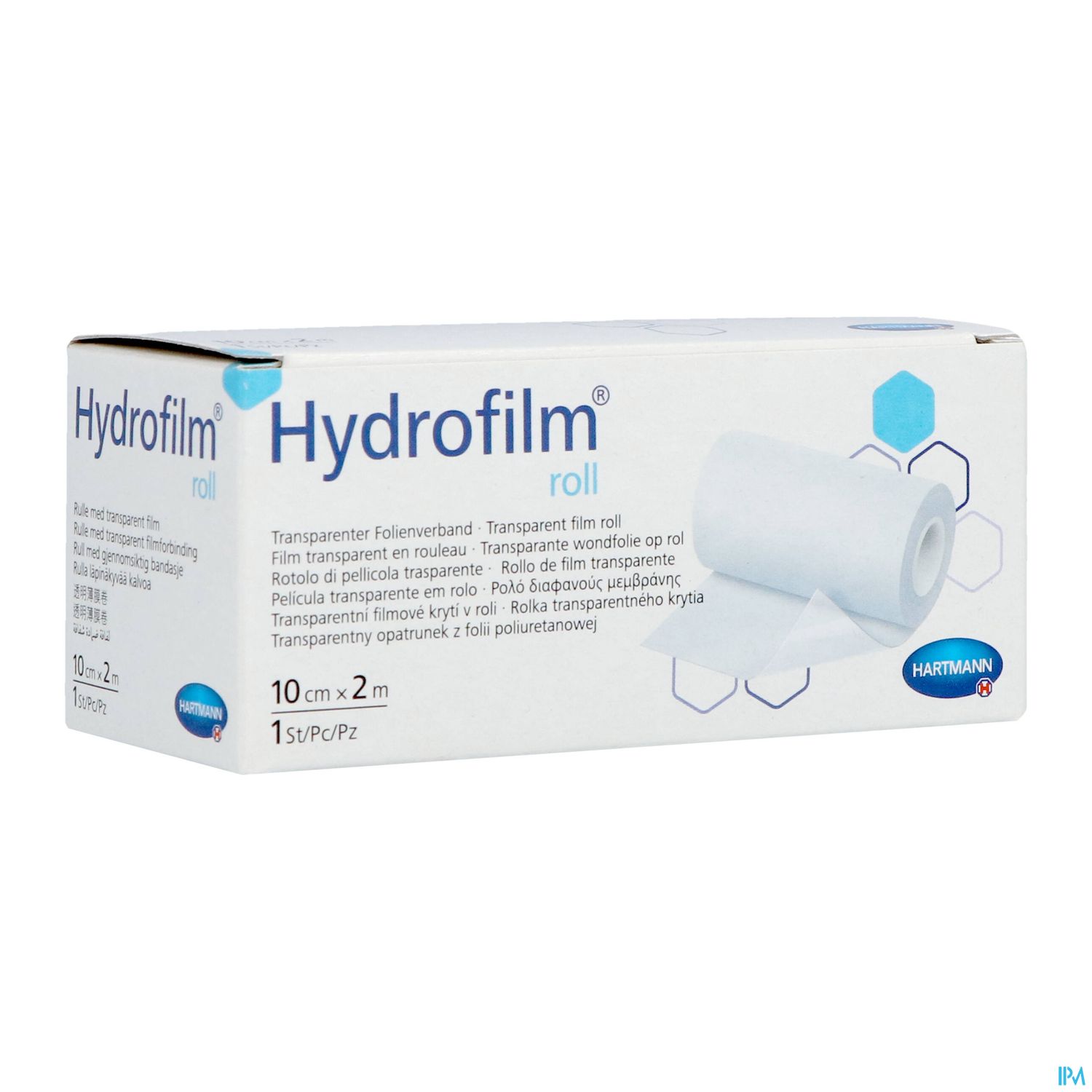 HYDROFILM ROLL PANS TRANSP 10CMX2M