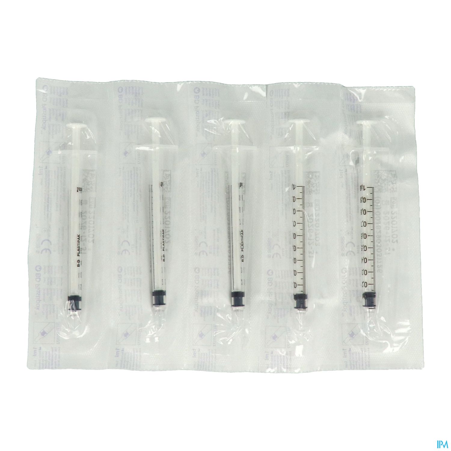 Bd Plastipak Seringue Sans Aiguille Tuberculine 1ml