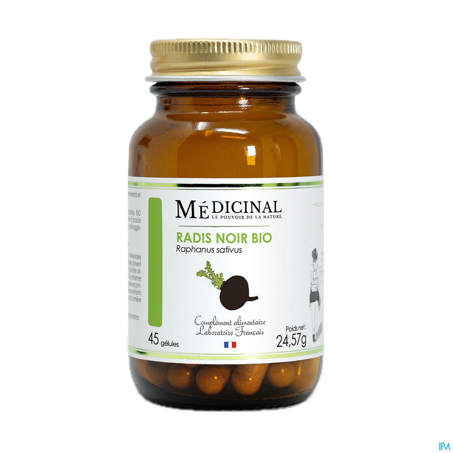 MEDICINAL RADIS NOIR BIO GELUL45