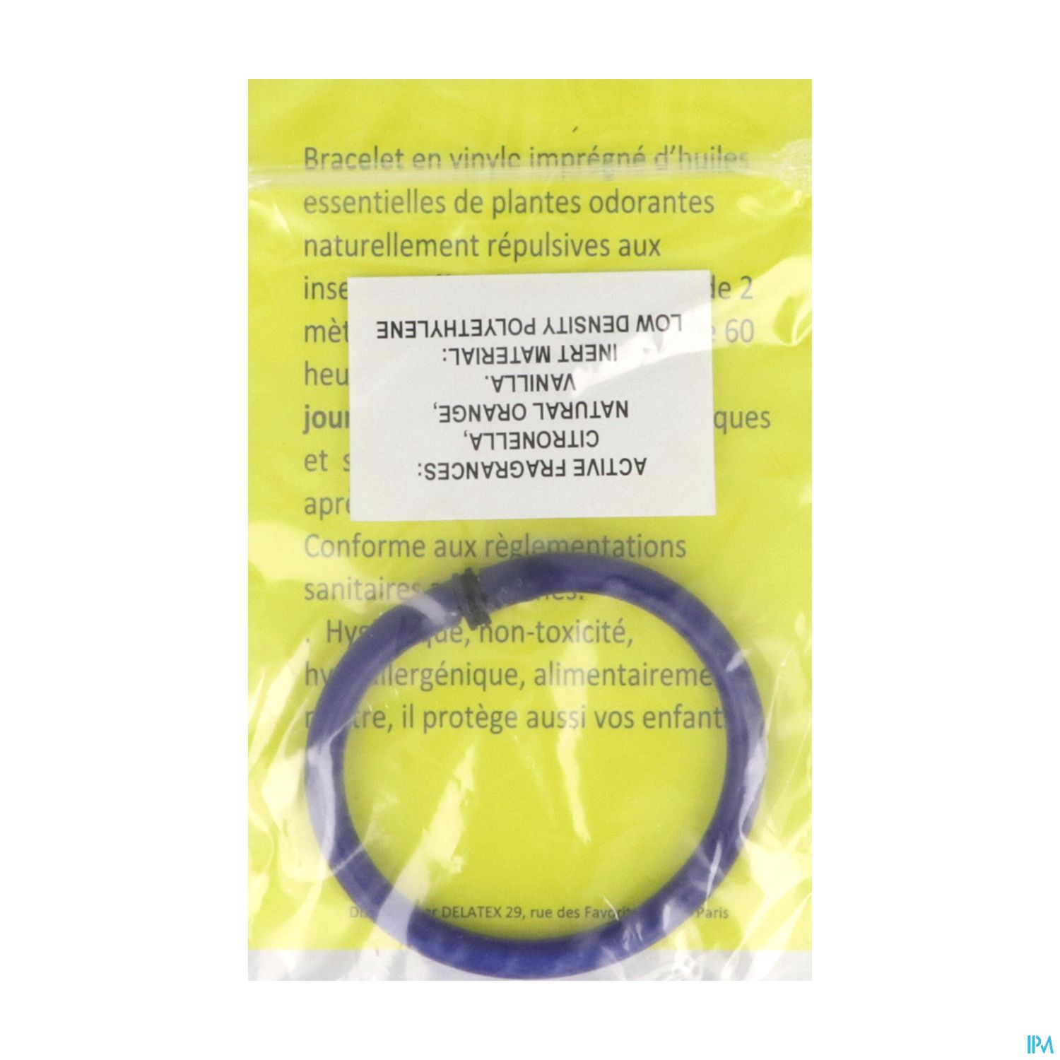 Bugchaser Bracelet Repulsif Antiinsectes