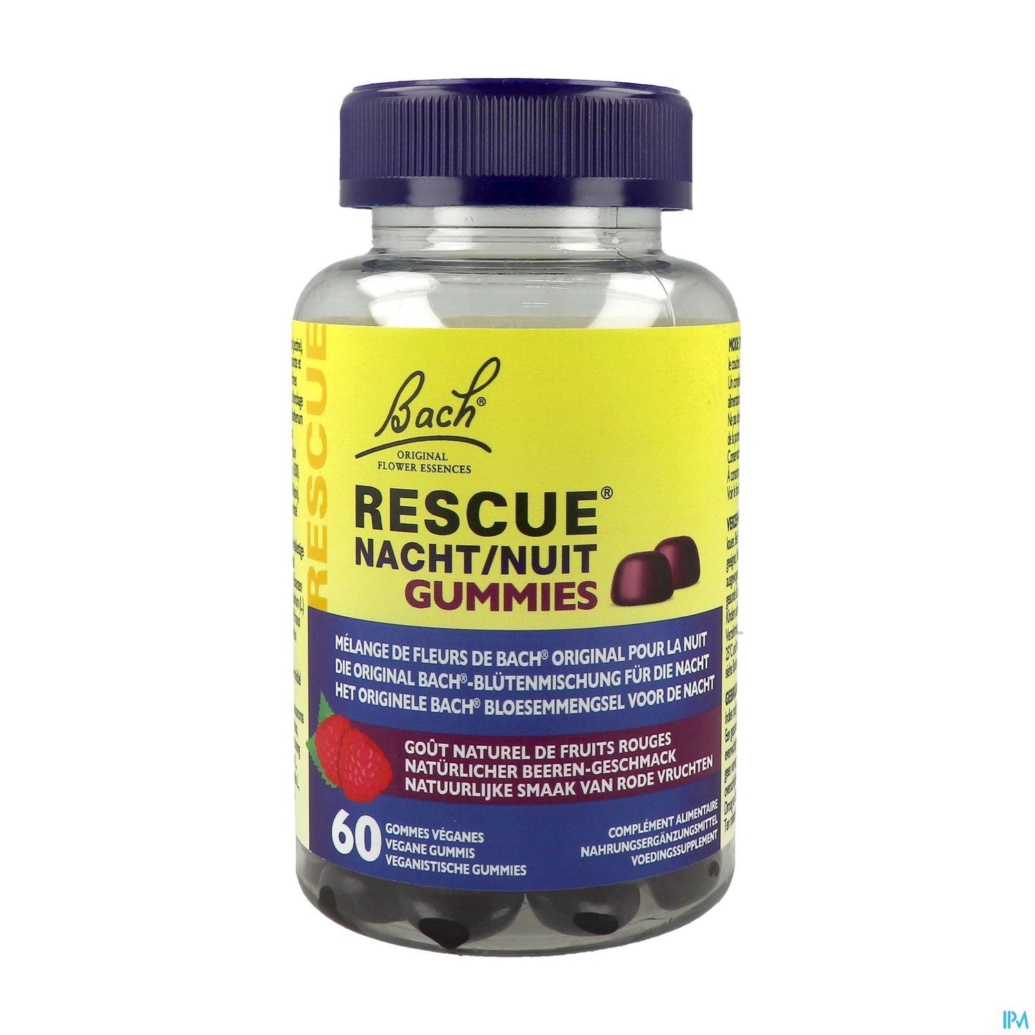 RESCUE GUMMIES NUIT FRUIT ROUGE 60
