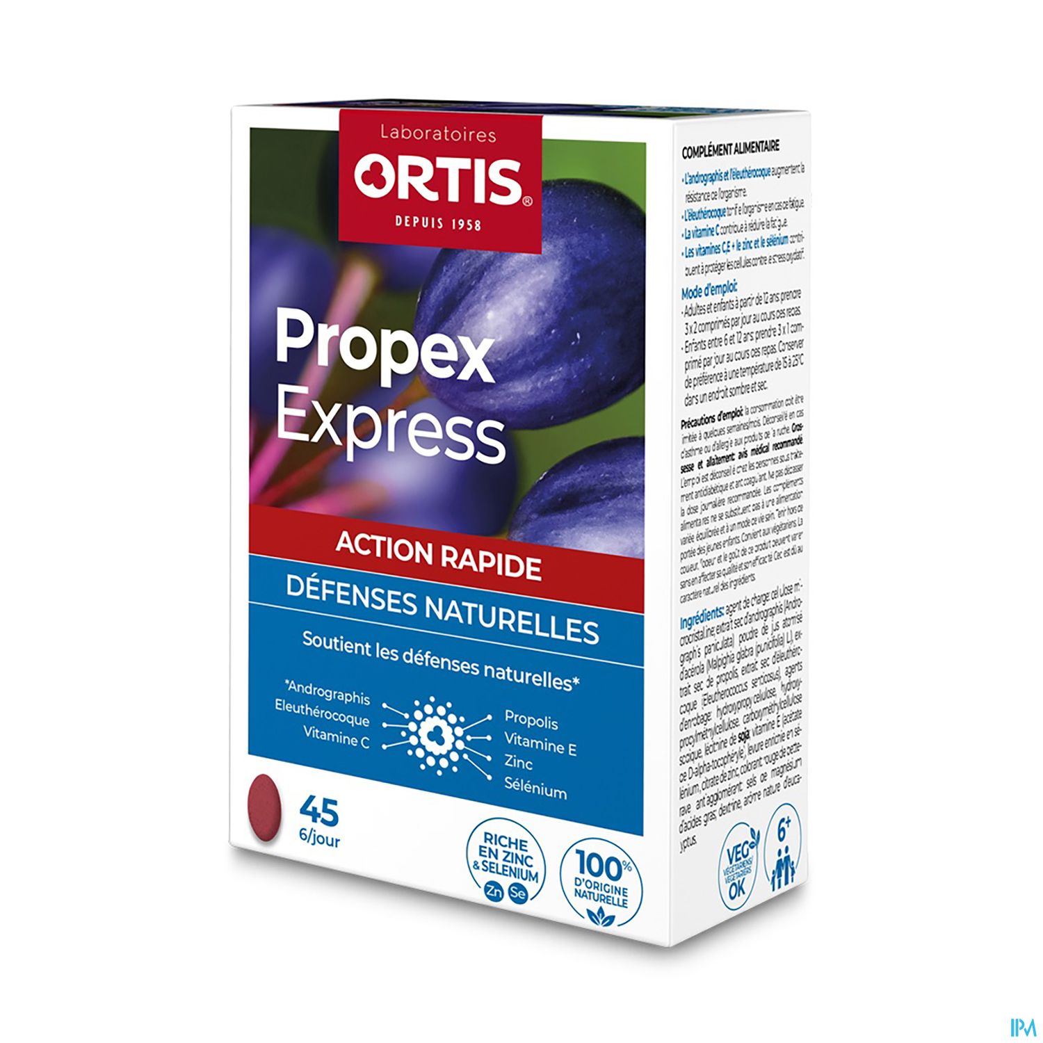 ORTIS PROPEX COUP FROID CPR 45