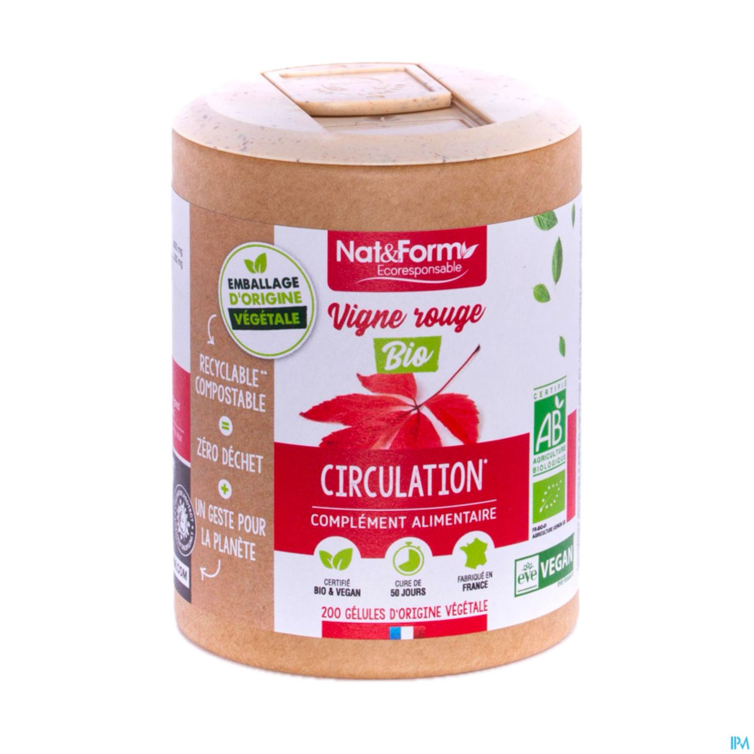 NAT&FORM ECO VIGNE RGE GELVEG60